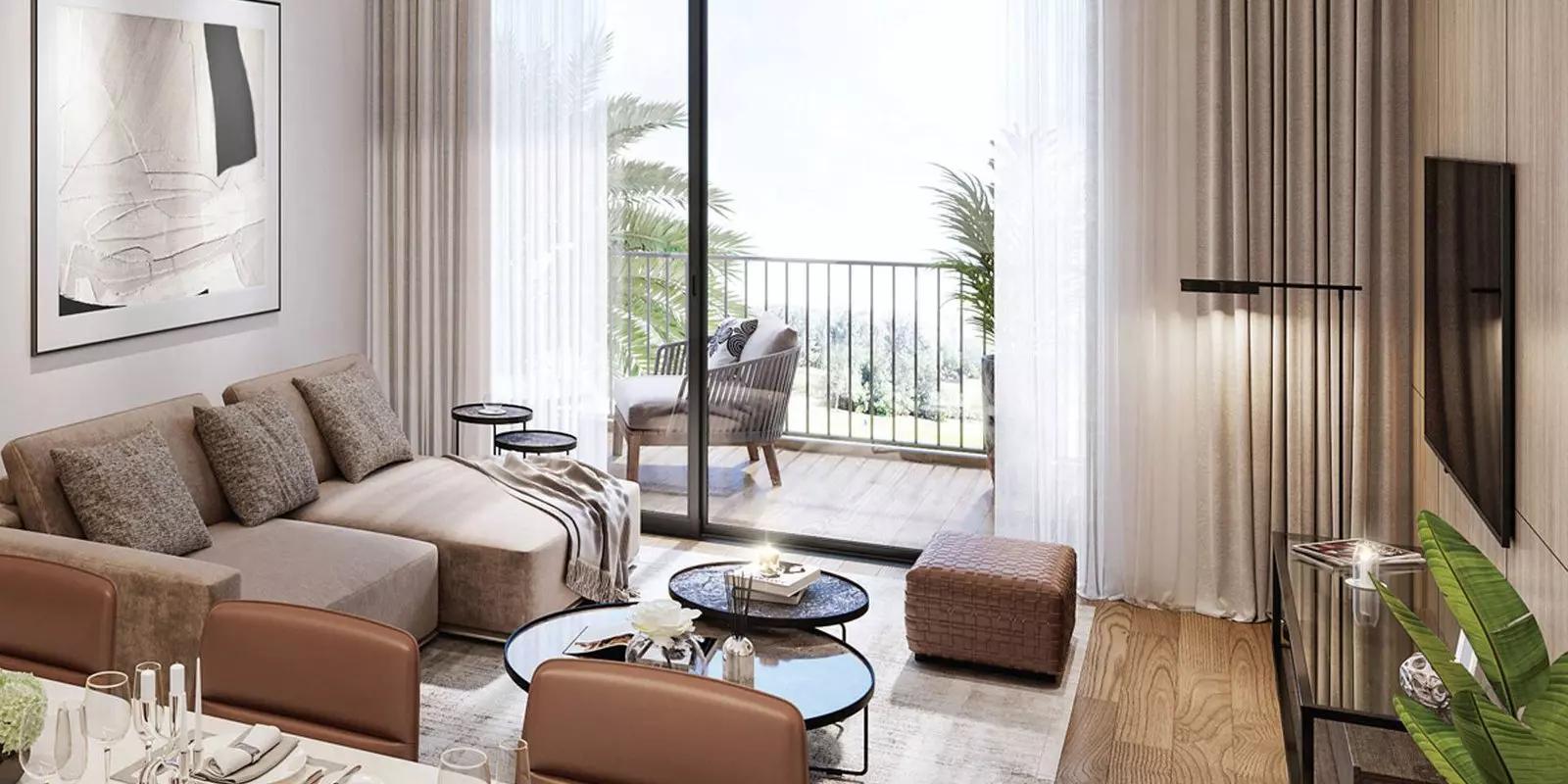 Oakley Square Residences bedroom interior, JVC, Dubai