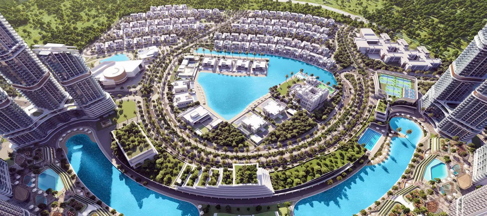 Green Vistas indoor swimming pool area, Sobha Hartland II
