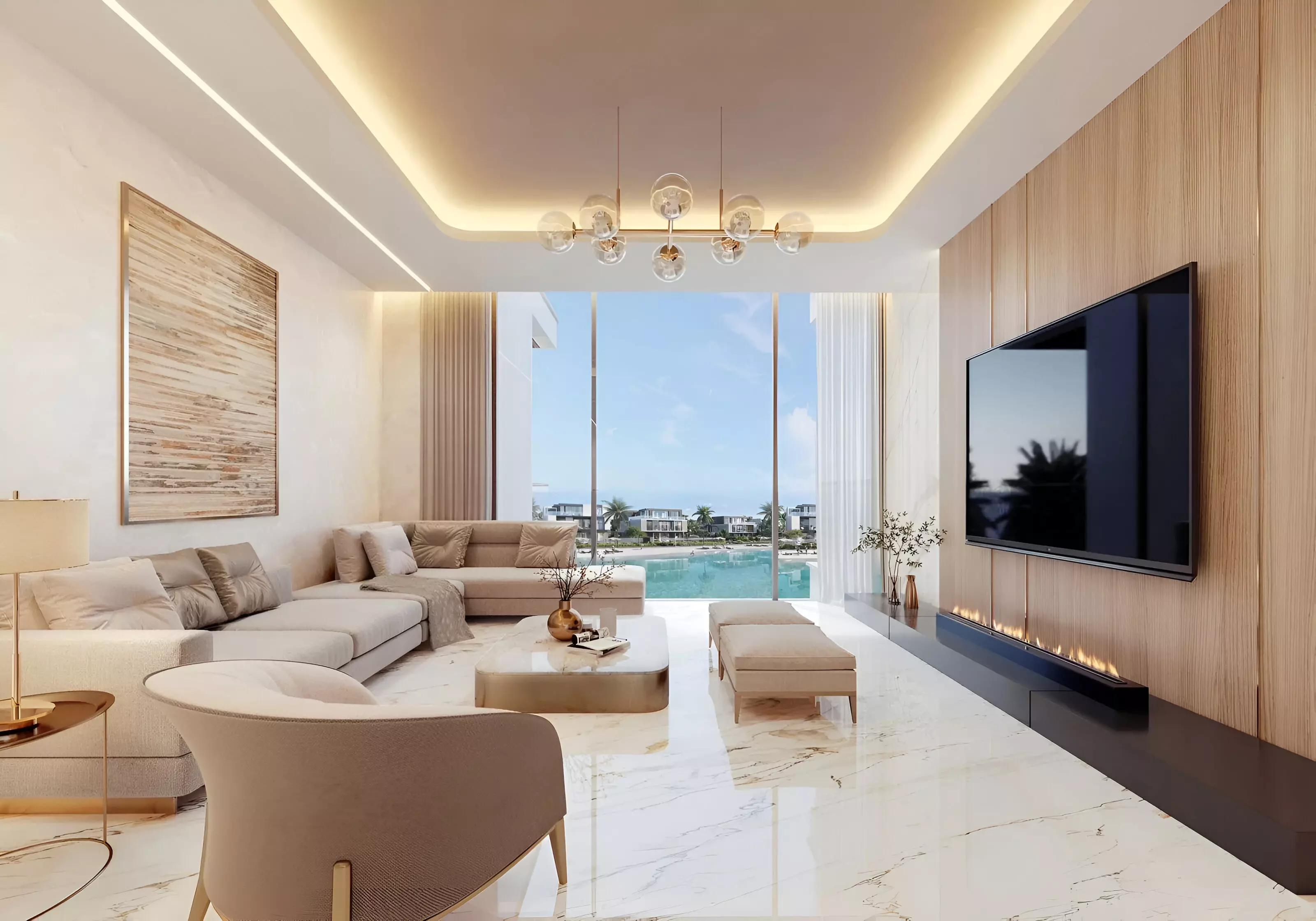 South Bay Phase 4 villa exterior with landscaped frontage, Dubai South, Dubai