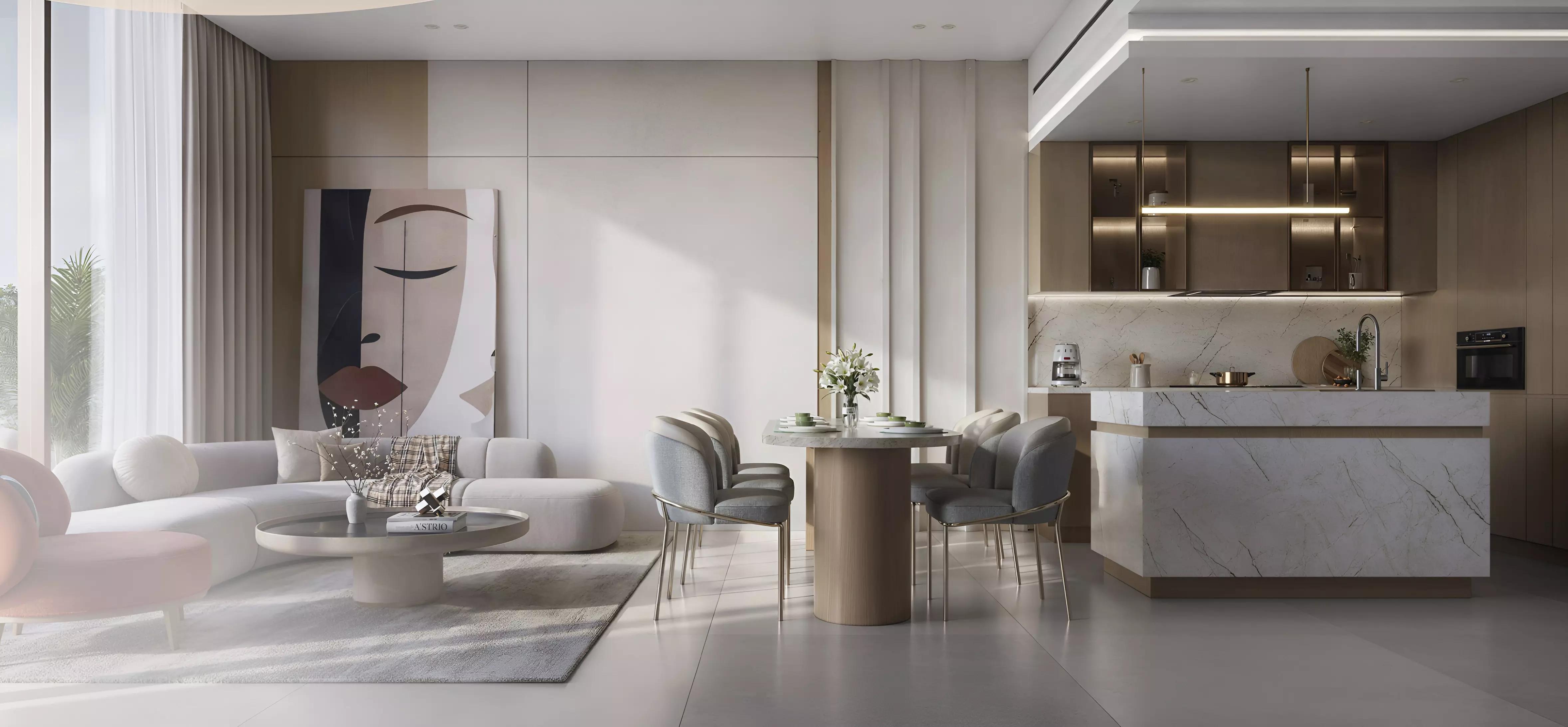 The Tides By Amis apartment interior living space