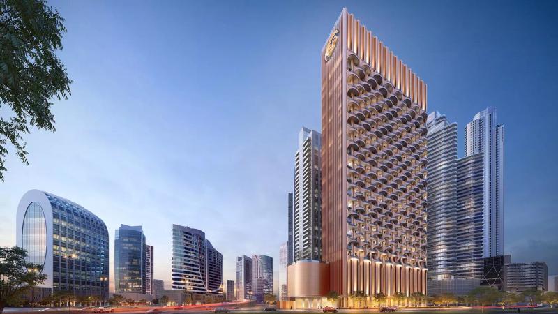 One Residence exterior tower view, Downtown Dubai