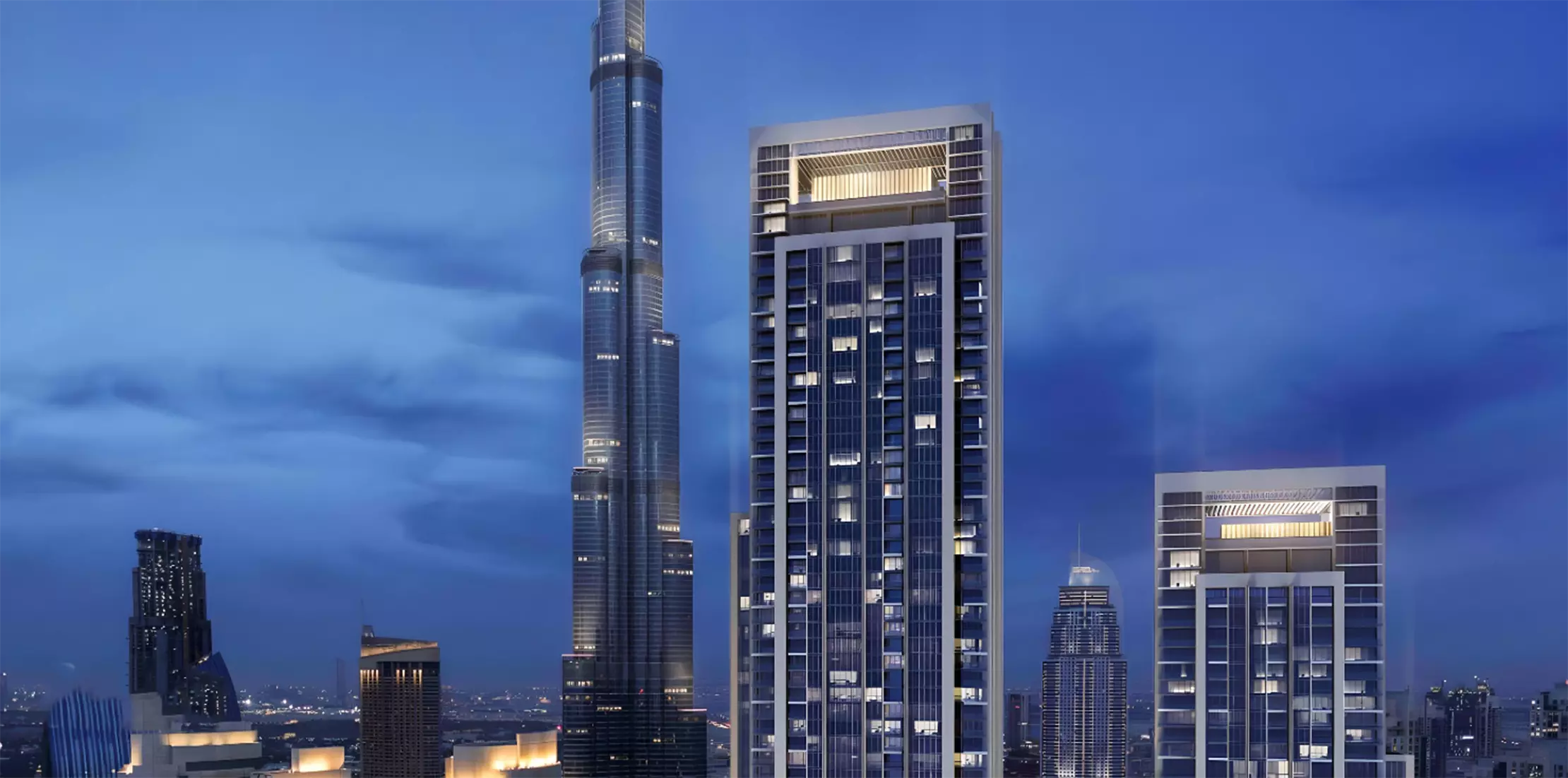 Forte Phase 2 building amenity space, Downtown Dubai