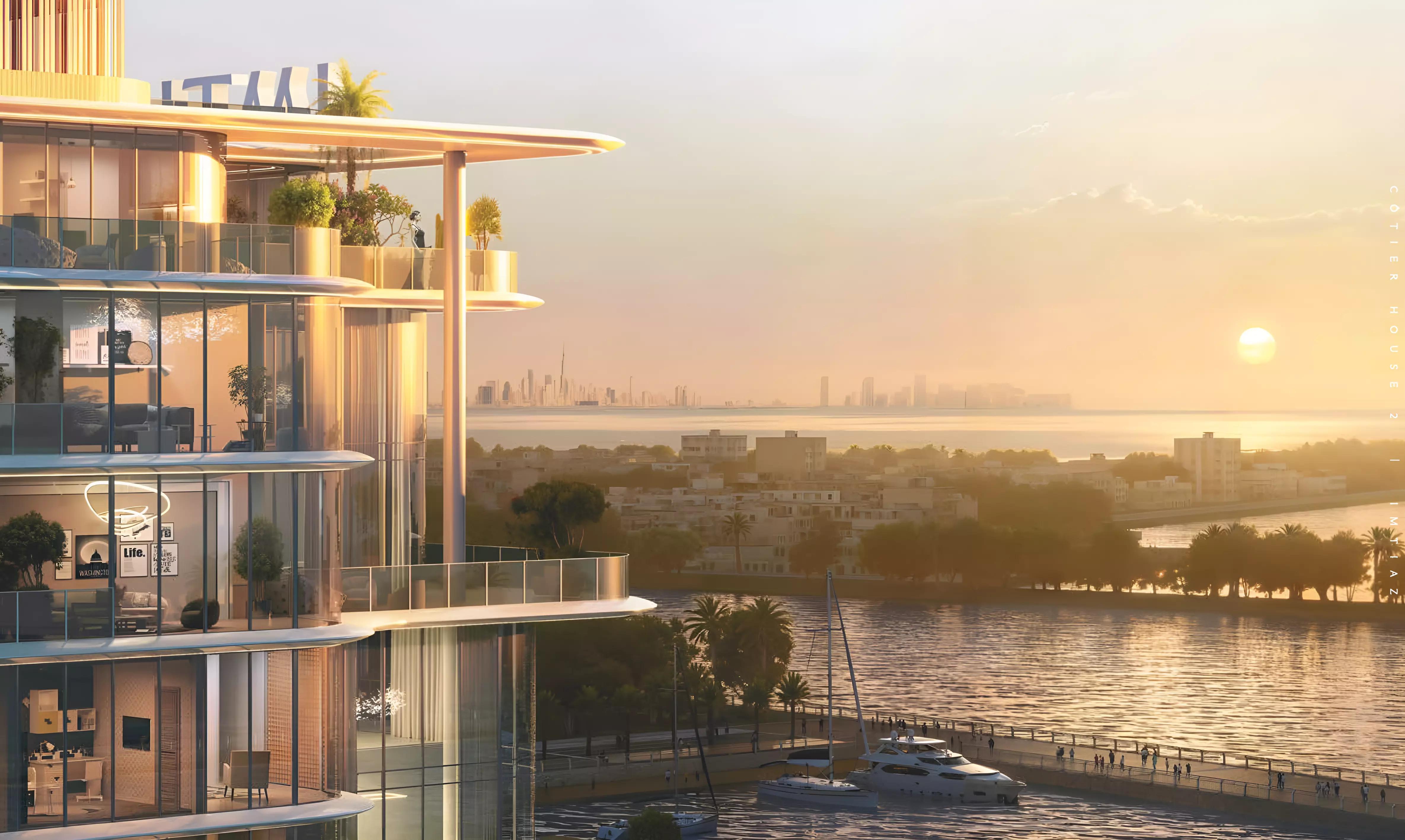 Cotier House Phase 2 exterior building facade, Dubai Islands, Dubai