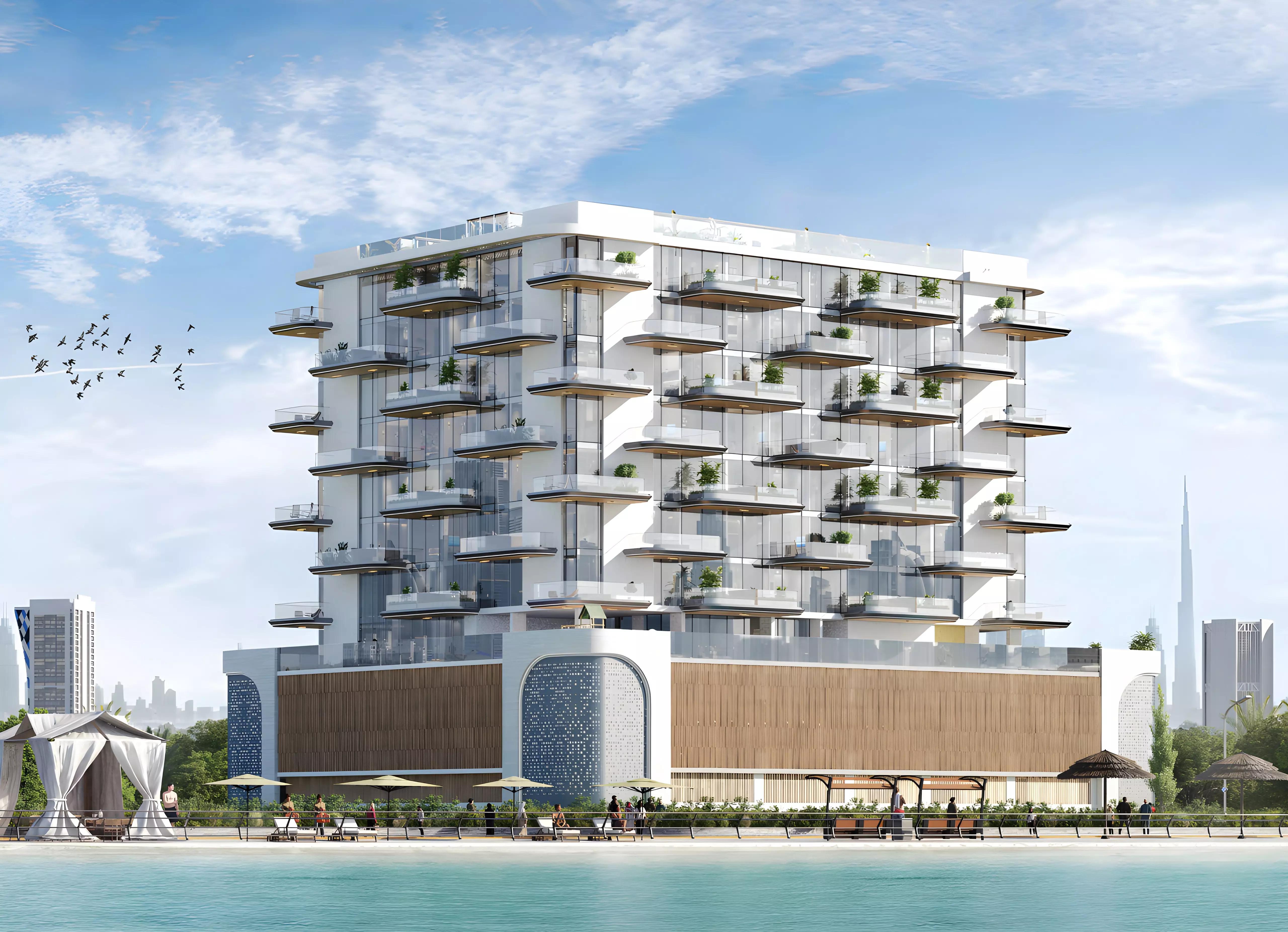 Wellington Ocean Walk lobby interior, Dubai Islands
