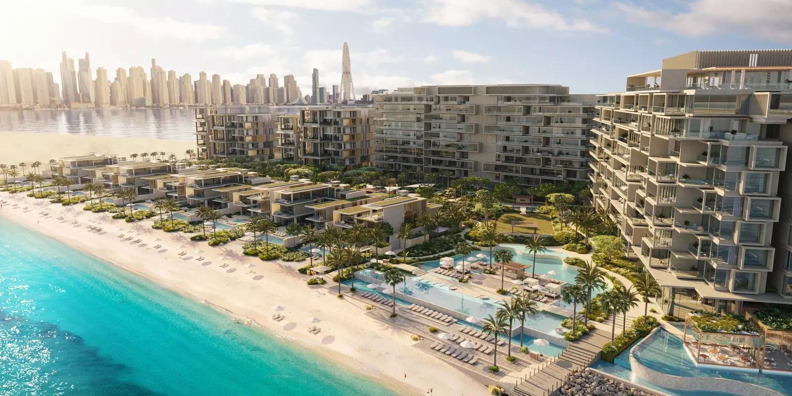 Six Senses Residences bedroom suite, Palm Jumeirah, Dubai