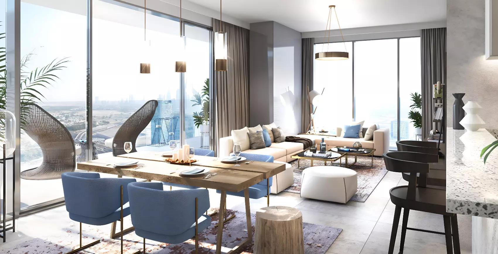 One B Tower lobby or common area interior, Business Bay, Dubai
