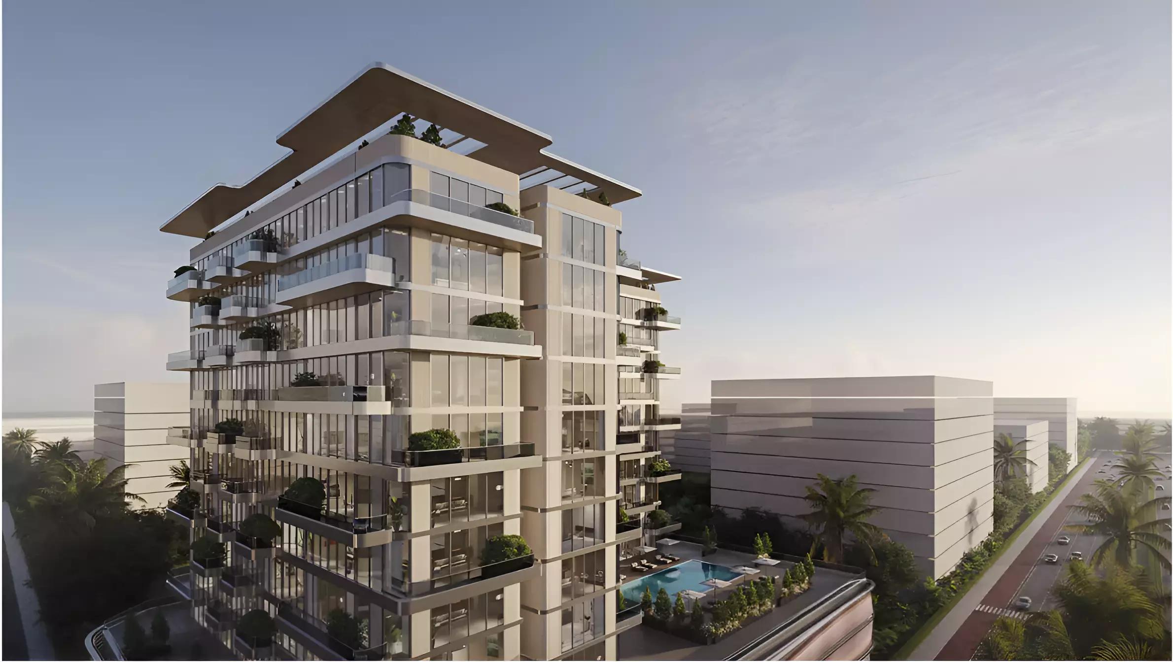 Seaside by Prestige One living space, Dubai Islands, Dubai