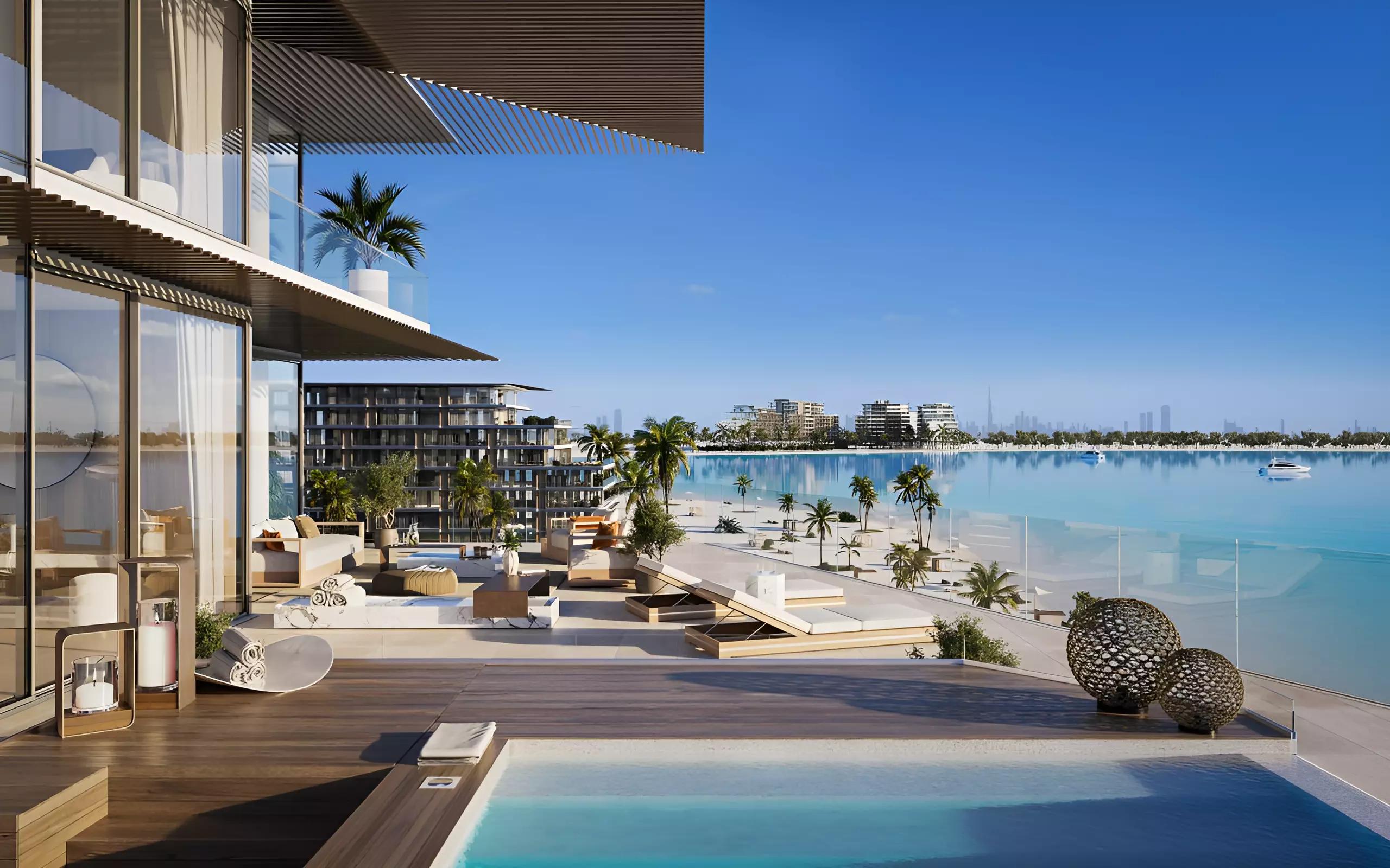 Rixos Hotel and Residences Phase 3 amenity deck, Dubai Islands