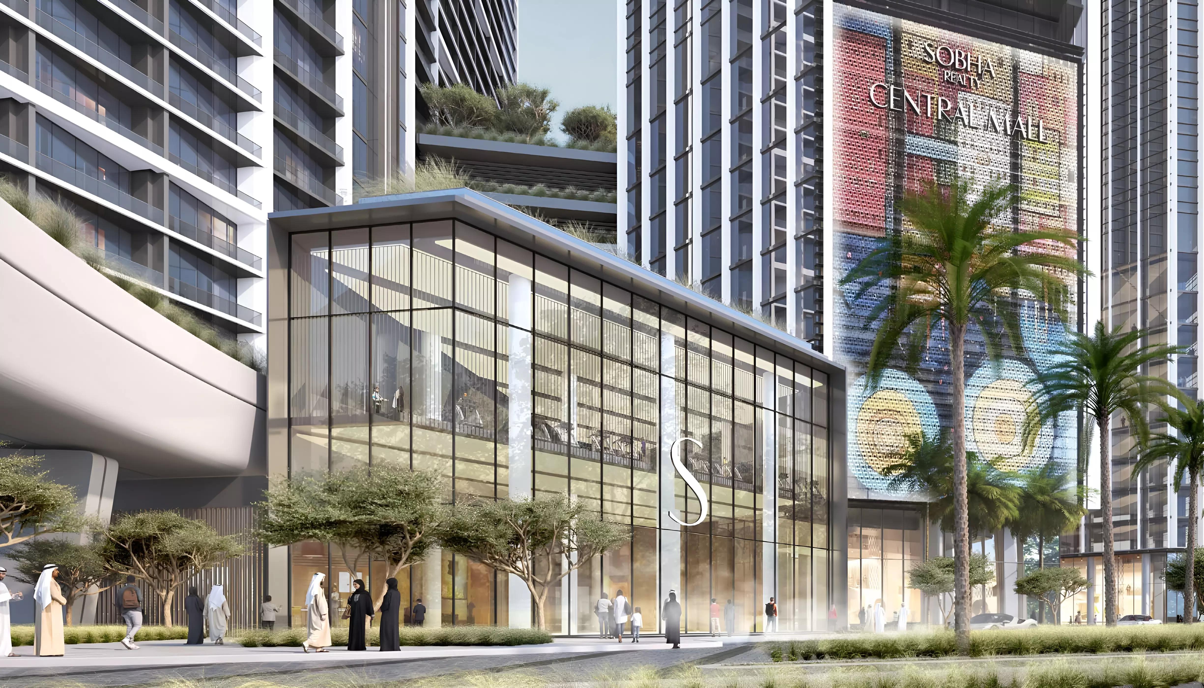 Indoor swimming pool at The Eden at Sobha Central, Sobha Realty