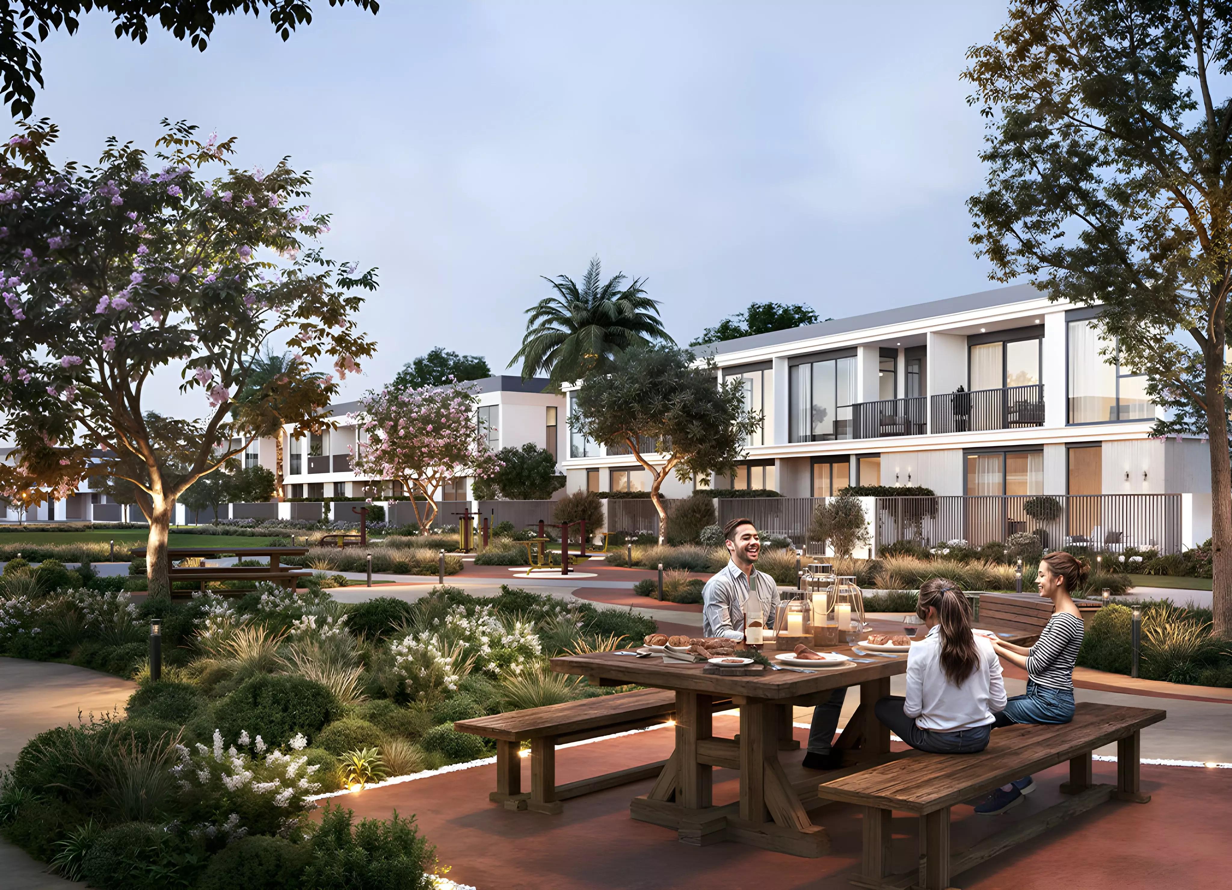 Greenville living area interior, Emaar South, Dubai South