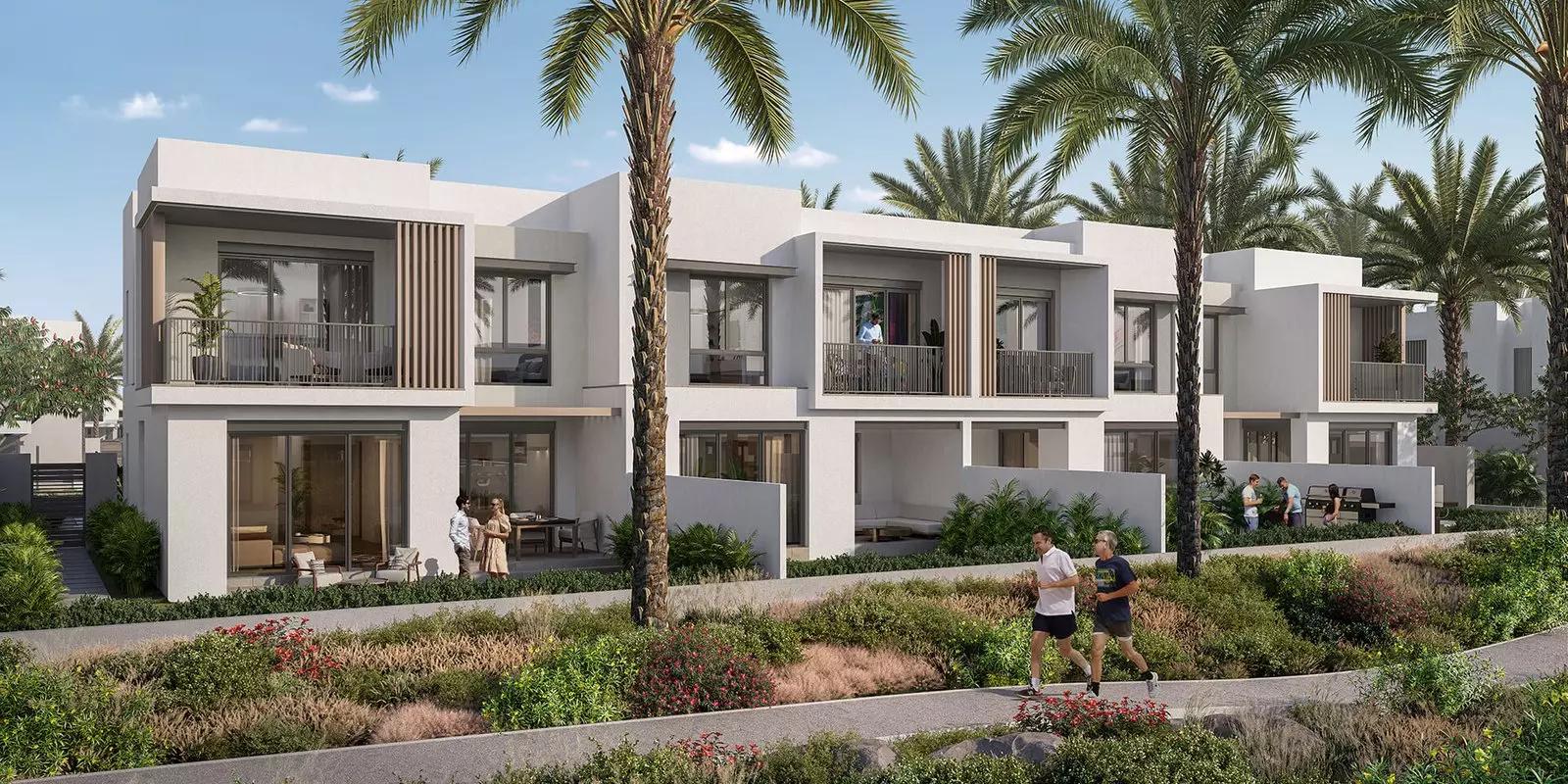 Villa facade and driveway, Jebel Ali Village Phase 3, Jebel Ali, Dubai