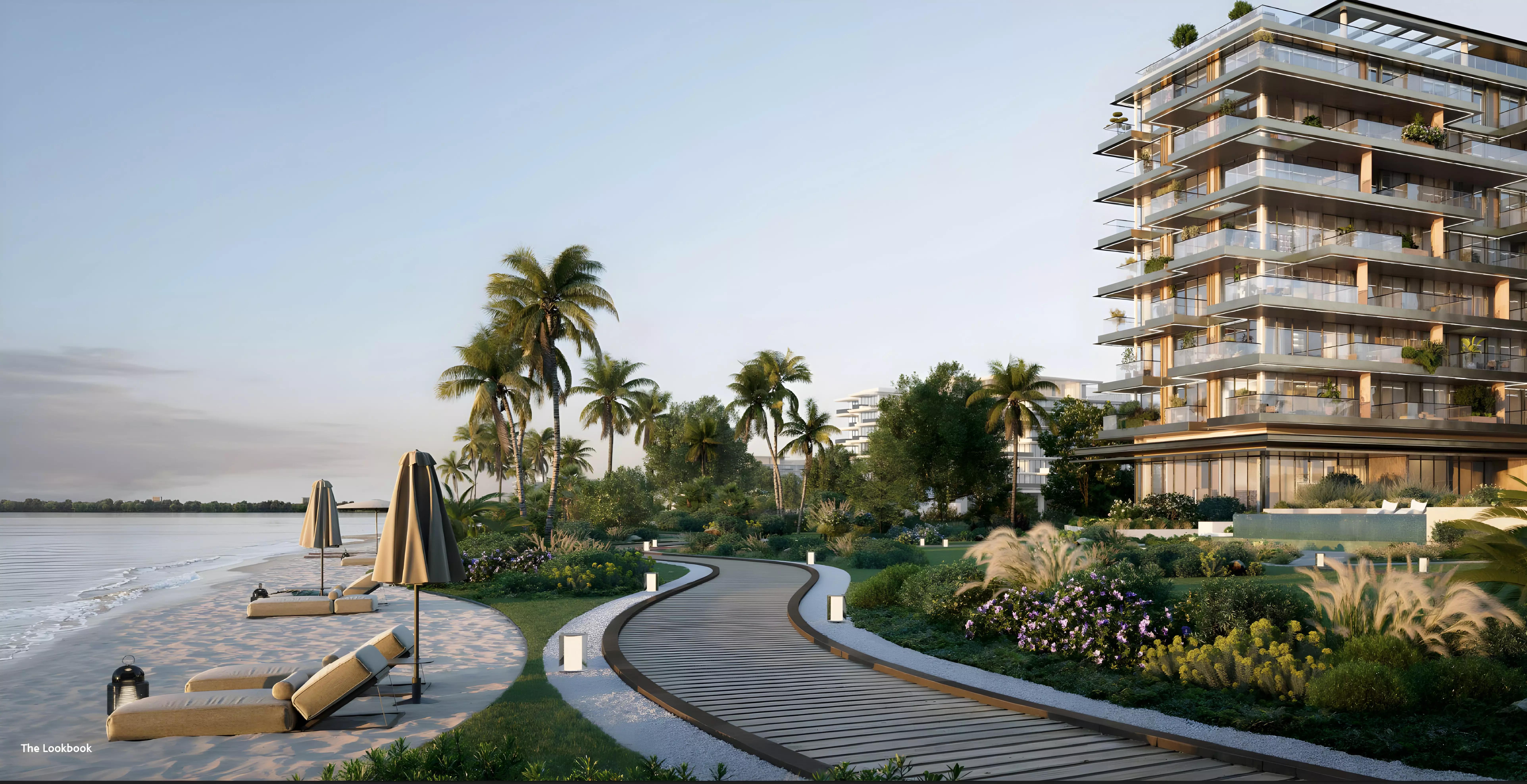 Cheval Residences exterior facade, Dubai Islands