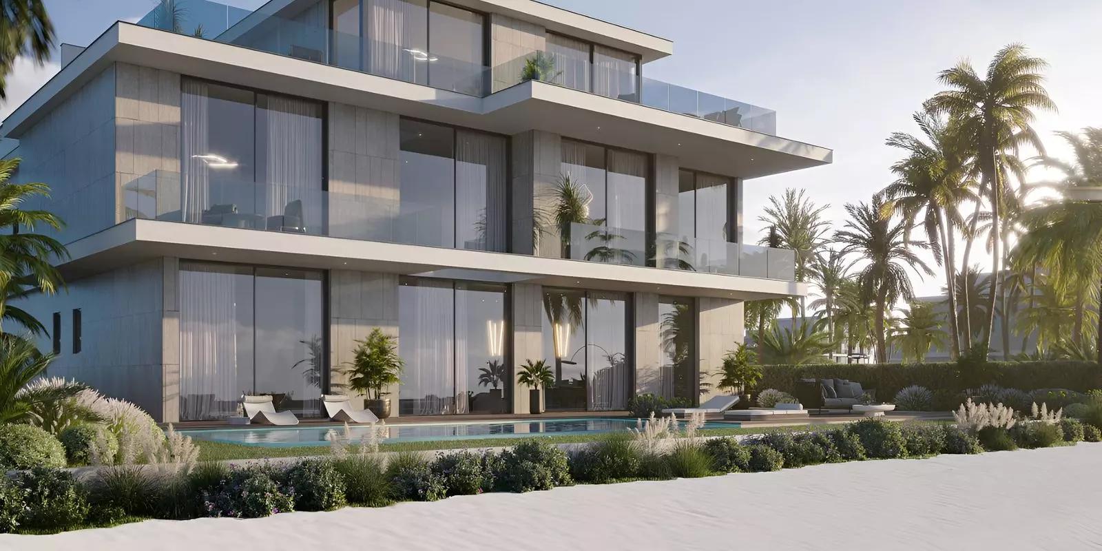 District One West Phase 2 interior living space, Nakheel, Dubai