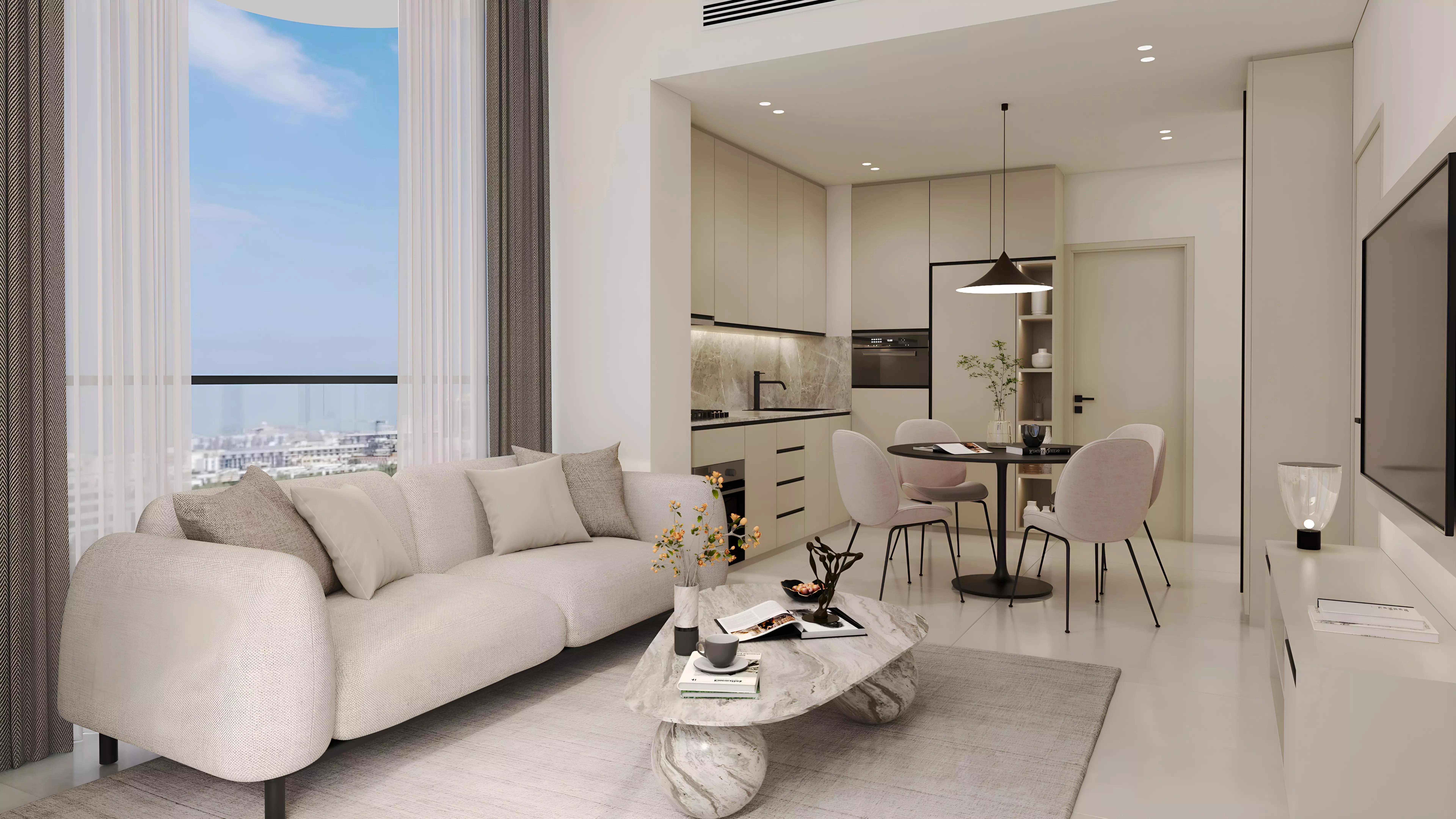 Livel Residenza gymnasium fitness facility, Jumeirah Village Circle
