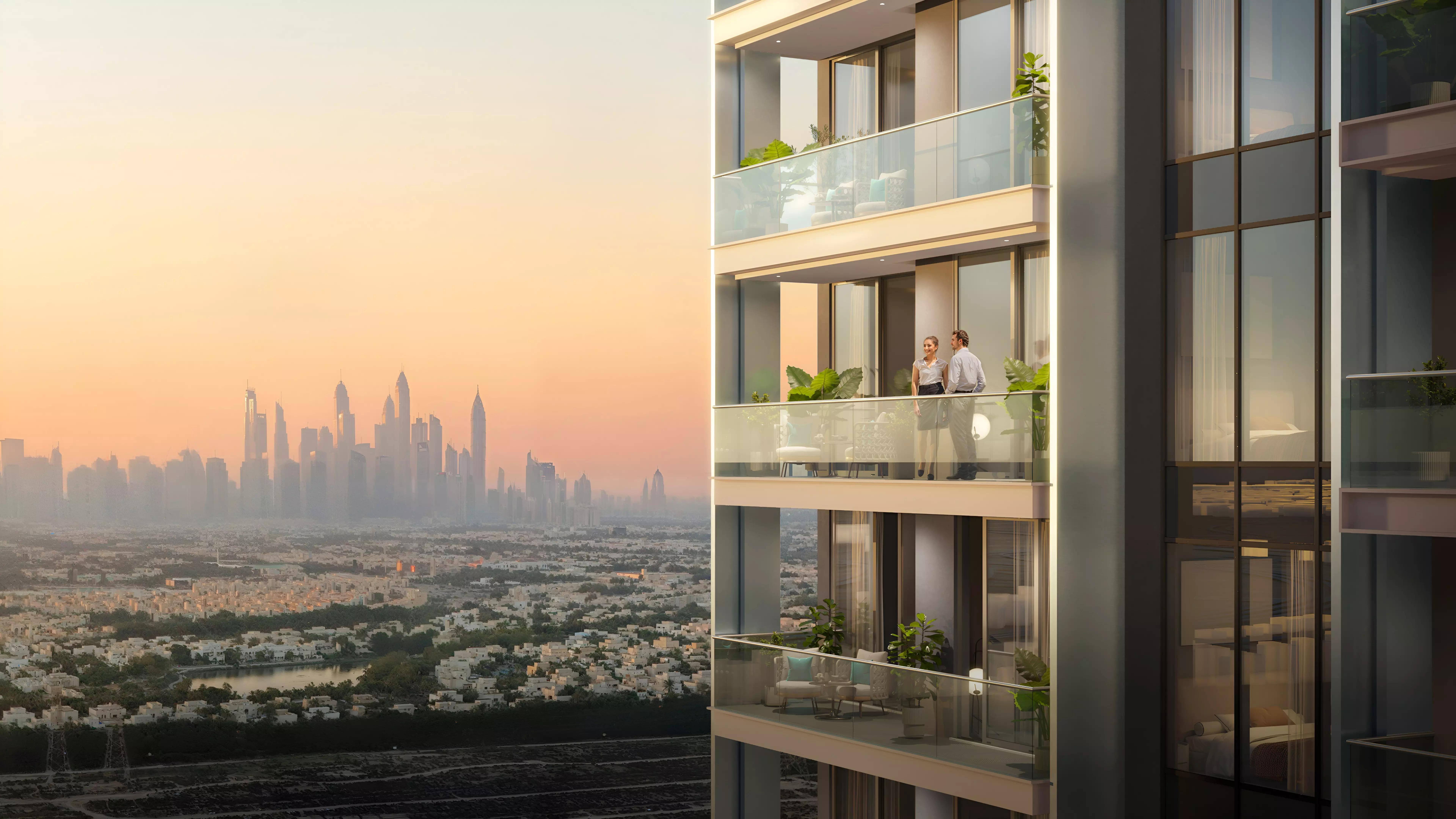 Indoor swimming pool amenity at Lum1nar Tower 1, JVT, Dubai