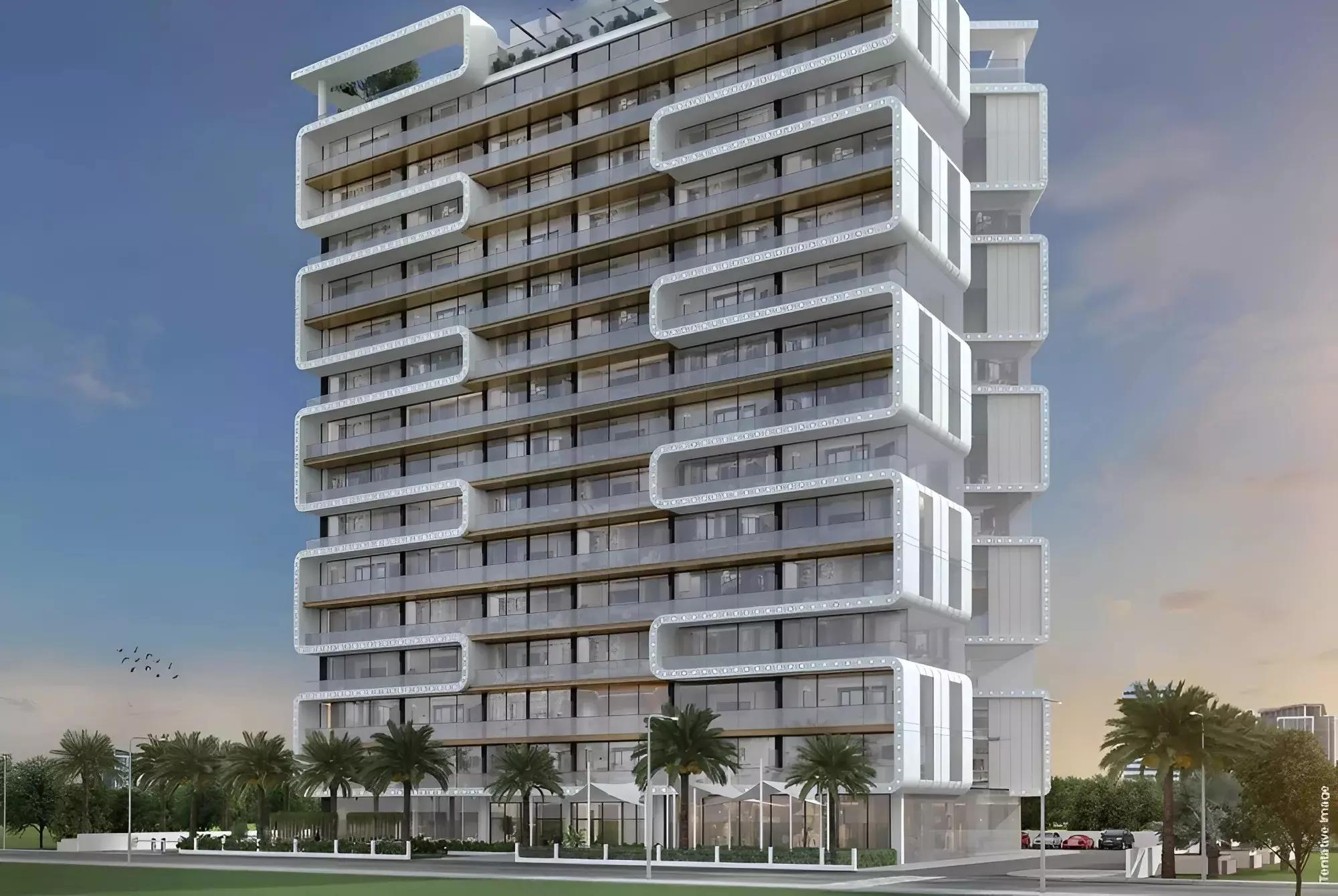 Antalya Residences building elevation view