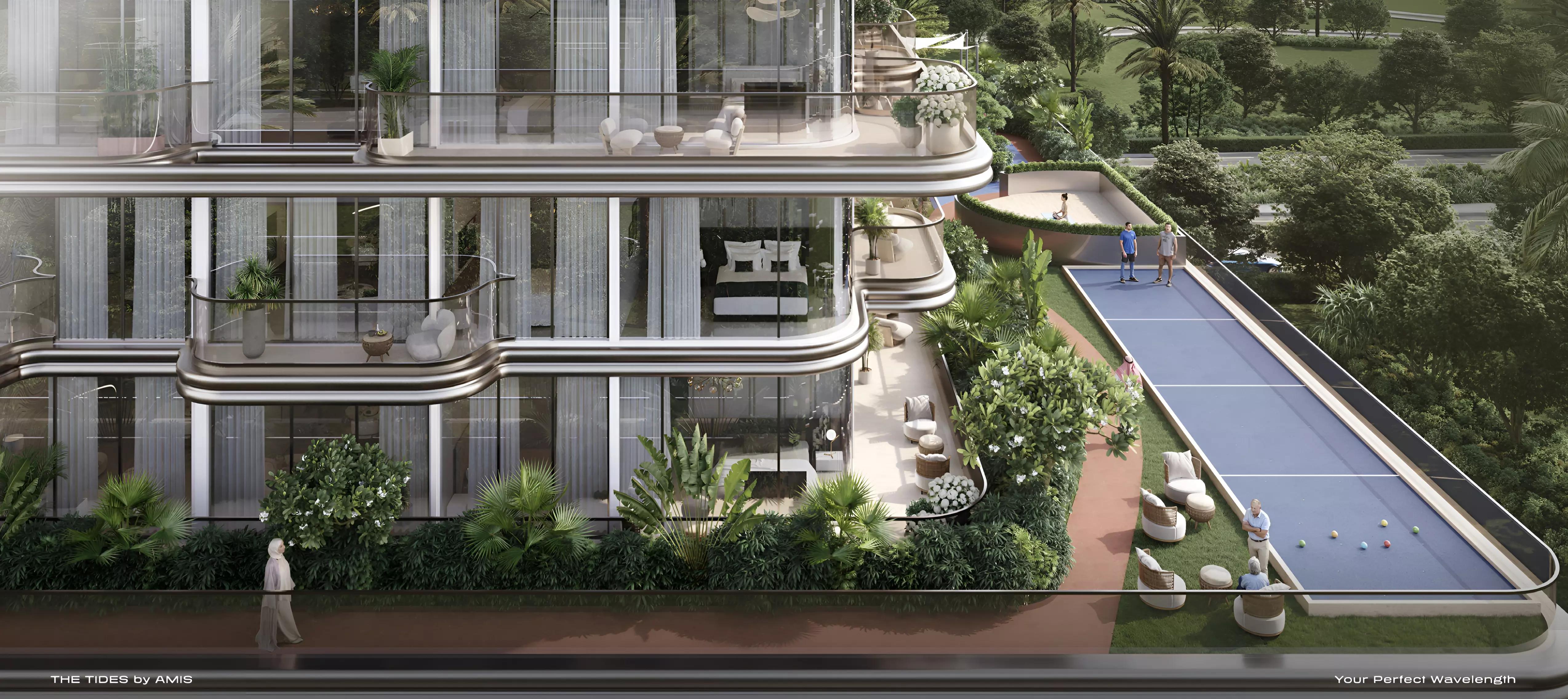 The Tides By Amis master plan layout, Dubai Islands