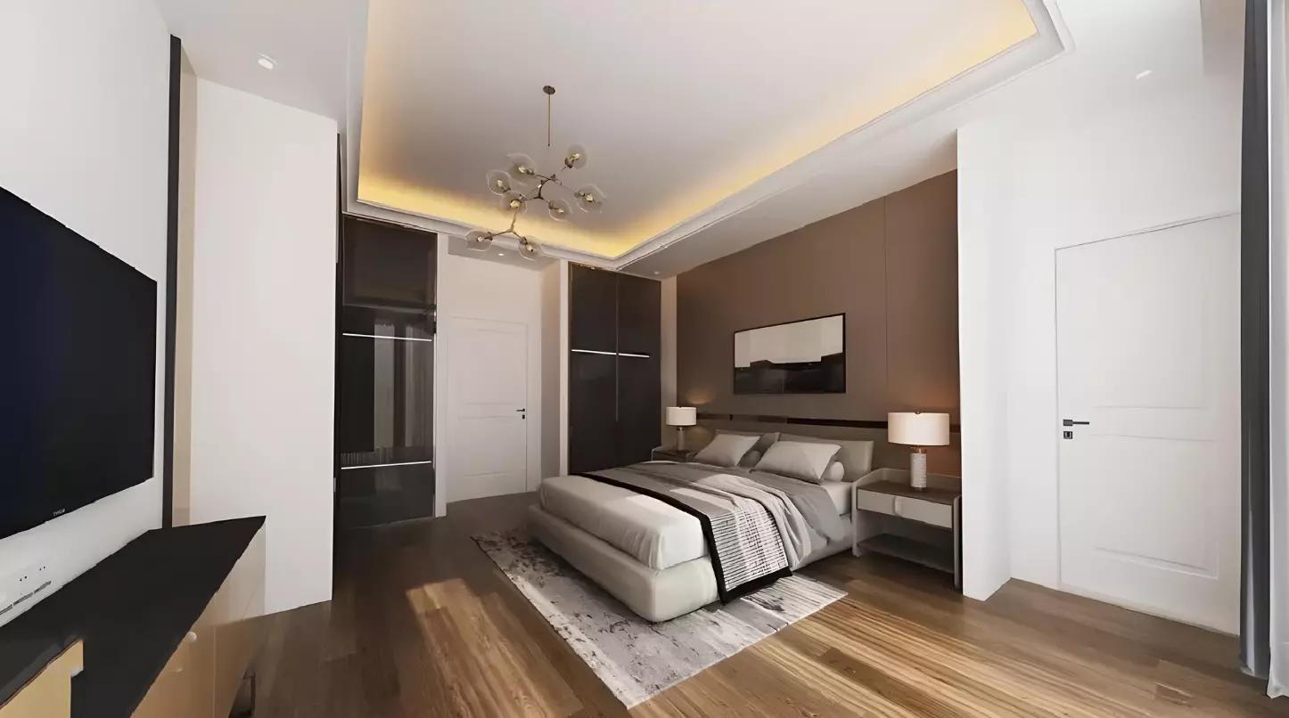 Ashton Park residential tower street view, JVC District 12, Dubai
