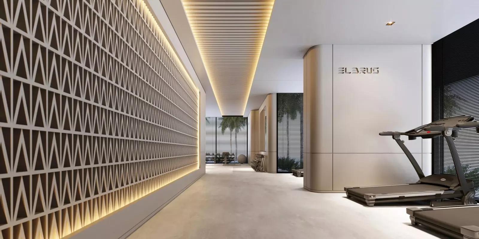 Elbrus Tower residential tower street view, Jumeirah Village Triangle