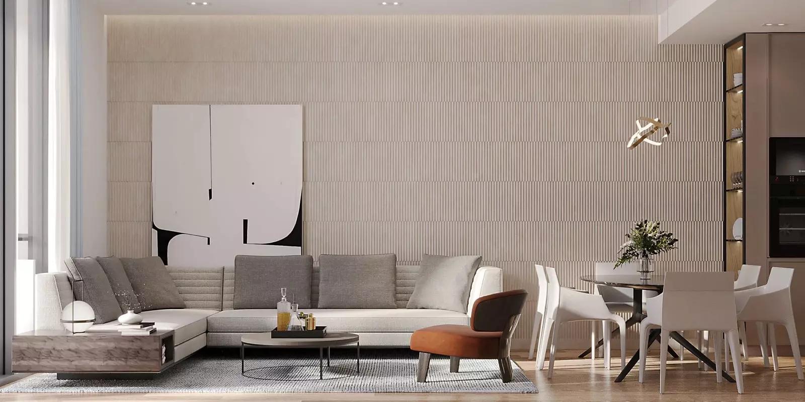 The Orchard Place interior apartment layout, Jumeirah Village Circle, Dubai