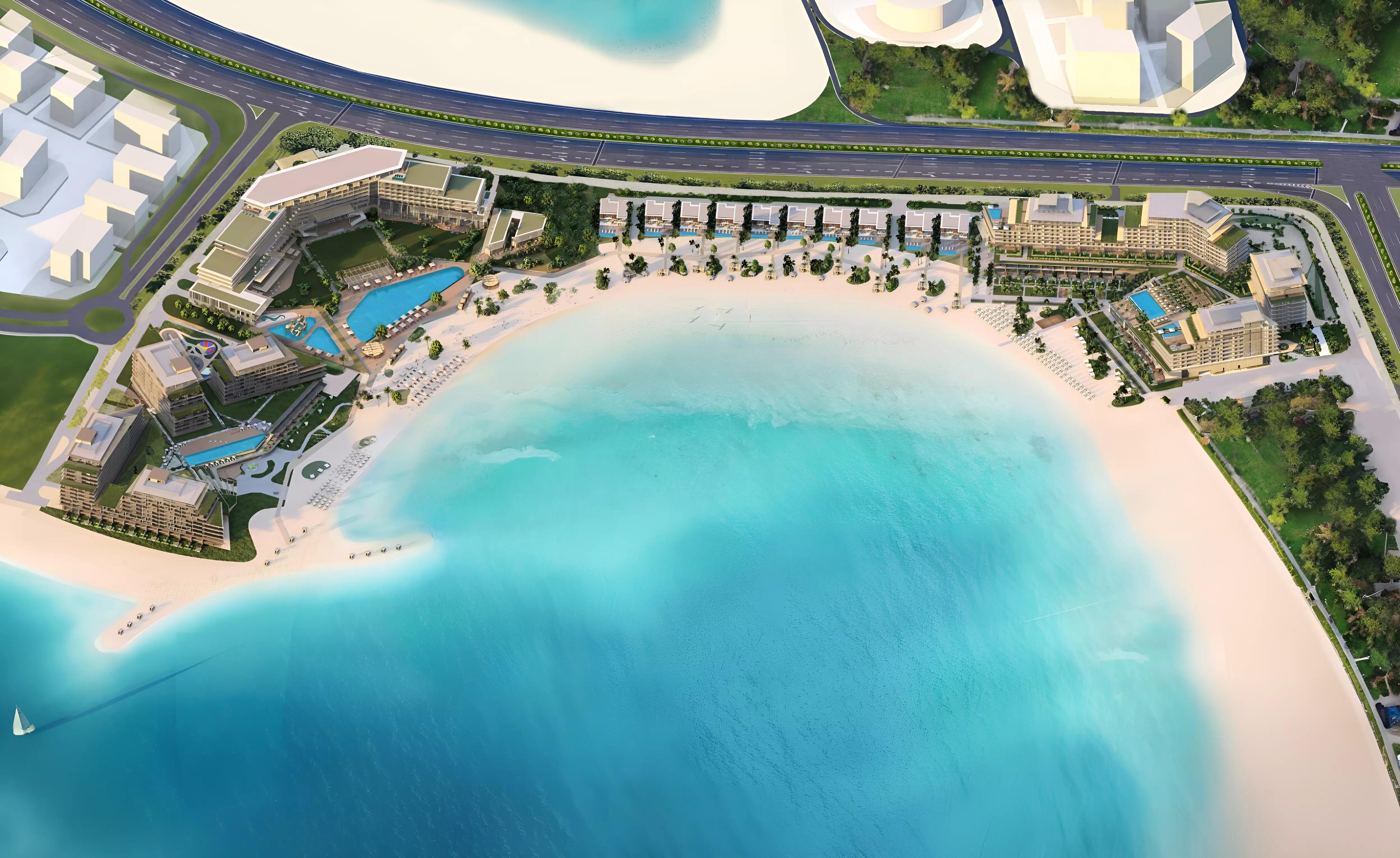 Rixos Beach Residences Phase 2 bedroom interior, Dubai Islands