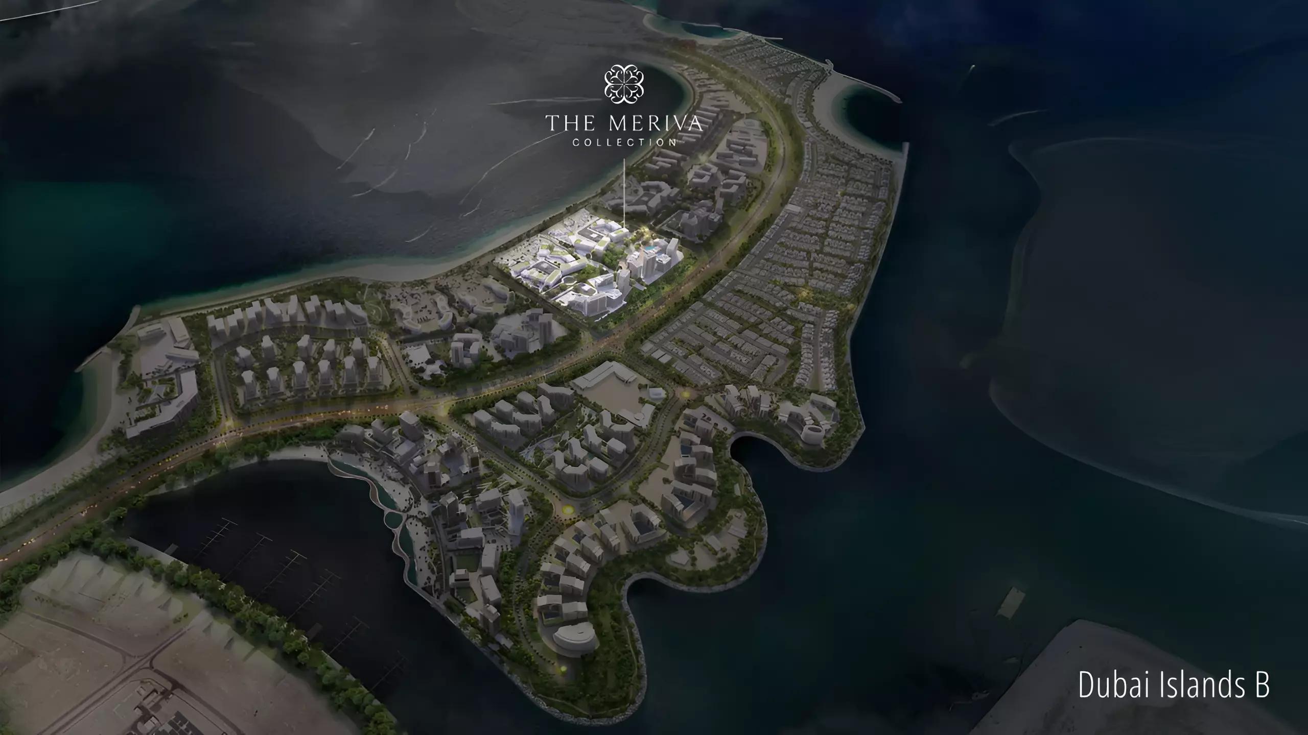 Lunaya villa exterior with landscaped frontage, Jebel Ali, Dubai