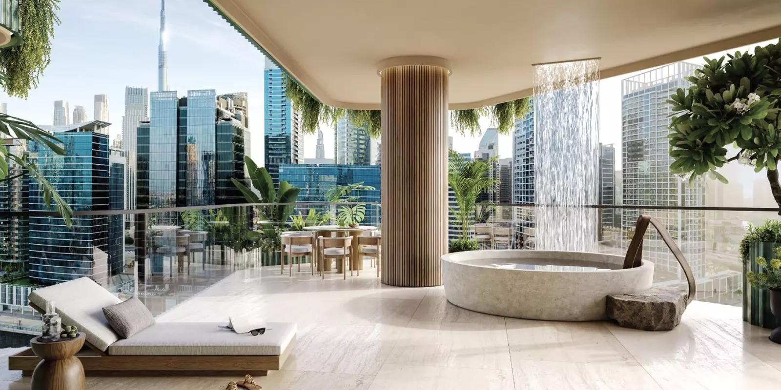 Eywa penthouse interior finish, Business Bay, Dubai