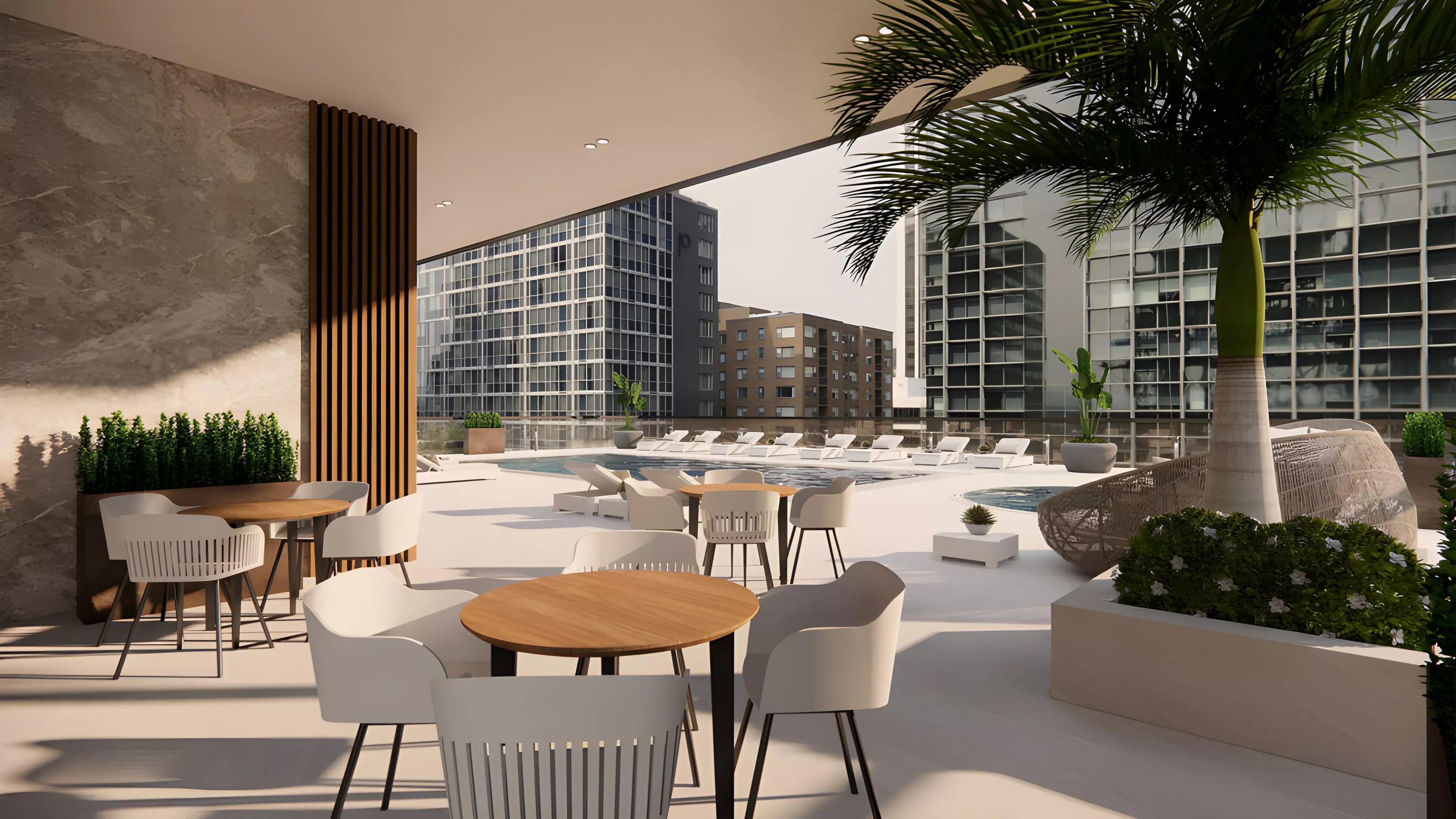 Royal Regency Suites amenity area, Business Bay, Dubai
