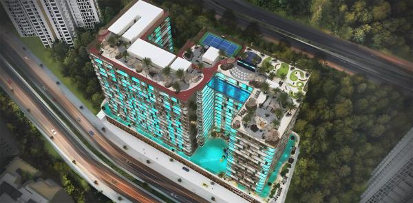 Peace Lagoons at Dubai Land Residence Complex