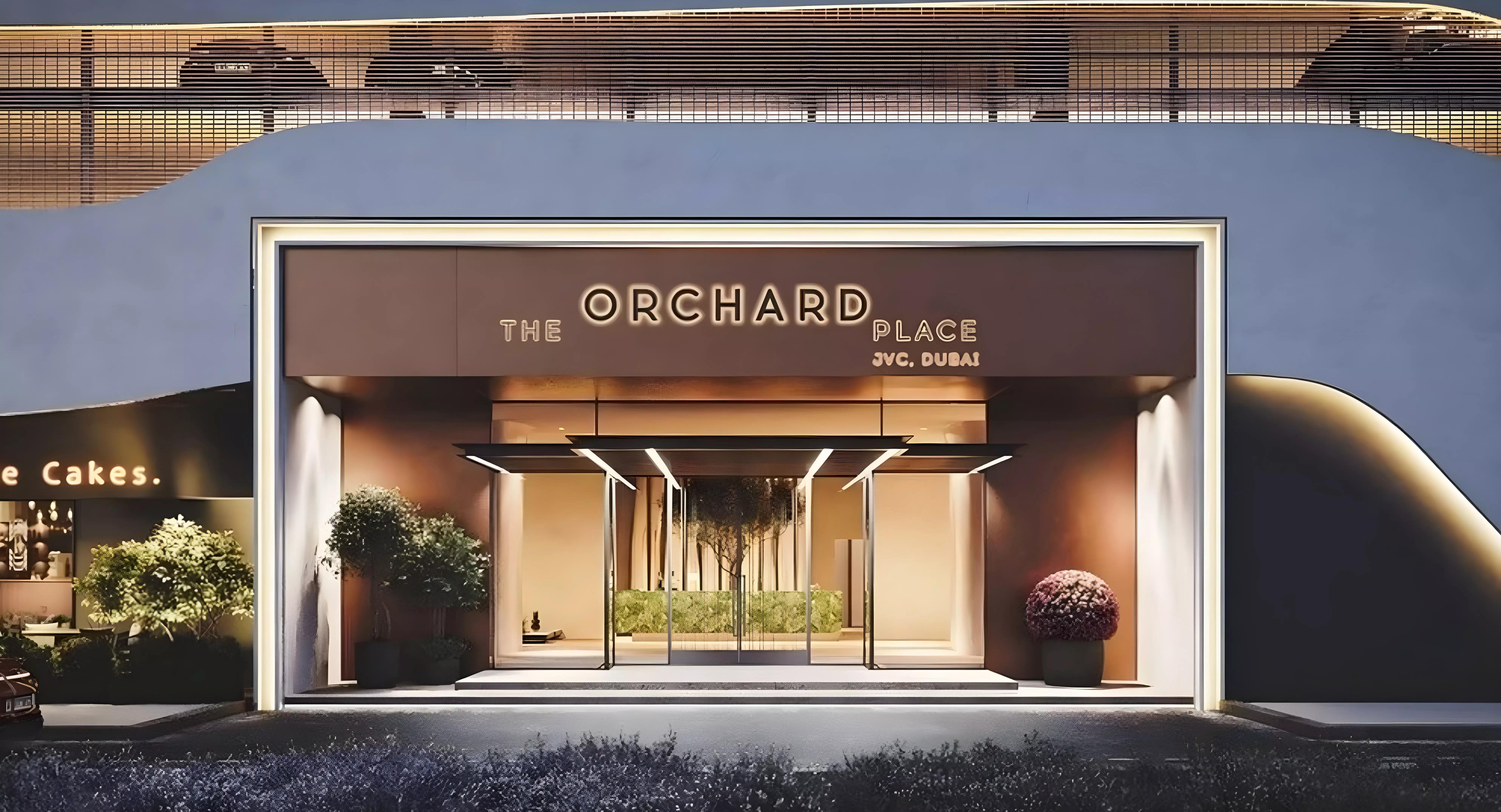 Pool and outdoor terrace at The Orchard Place Towers D&E, Dubai