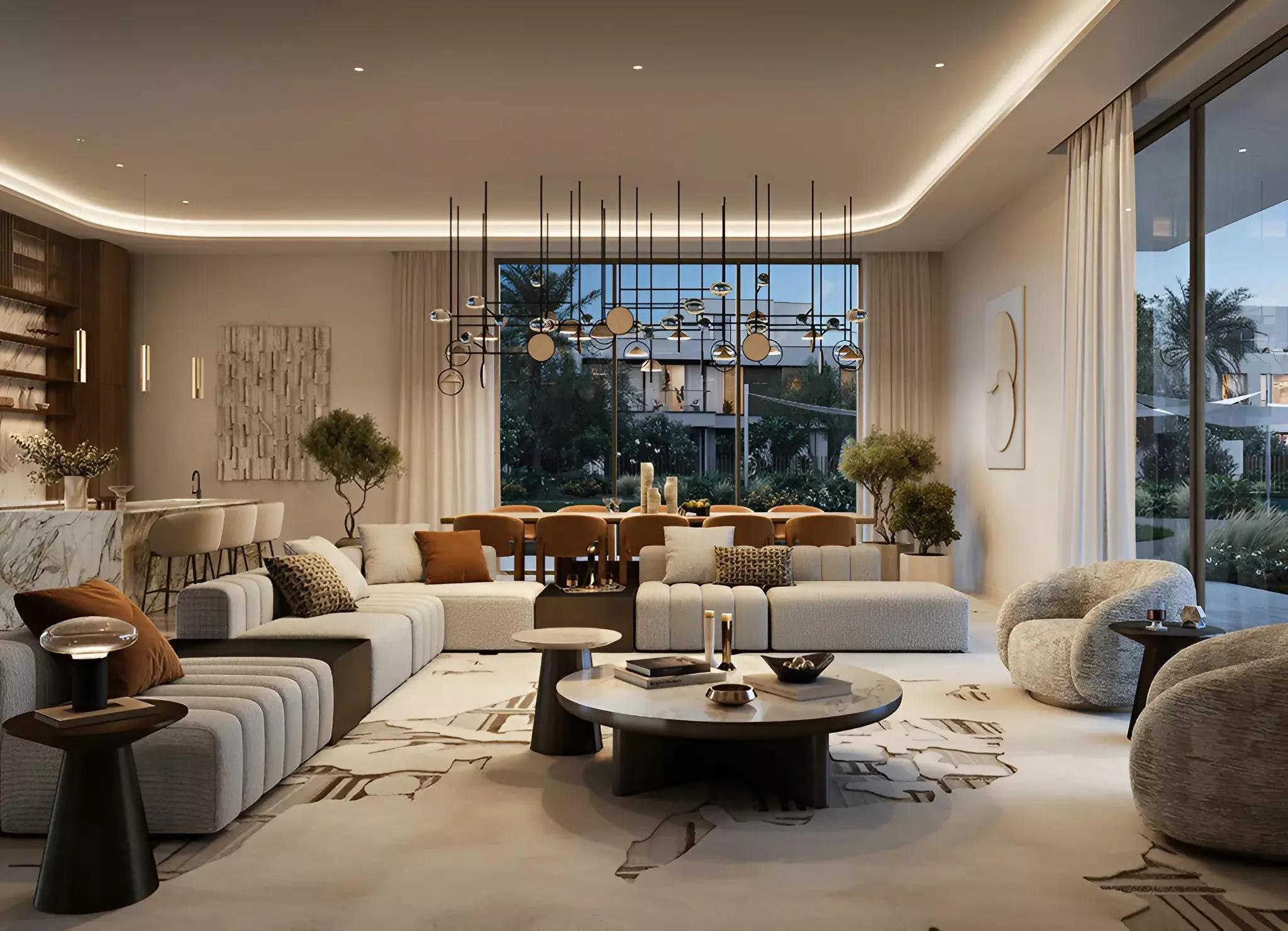 Address Villas Tierra community amenity view, The Oasis by Emaar, Dubai