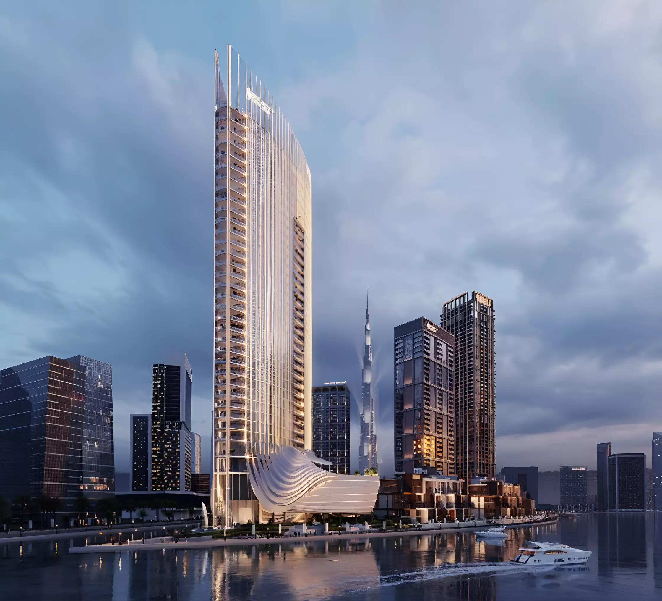 Jumeirah Living Business Bay residence interior living space, Business Bay, Dubai