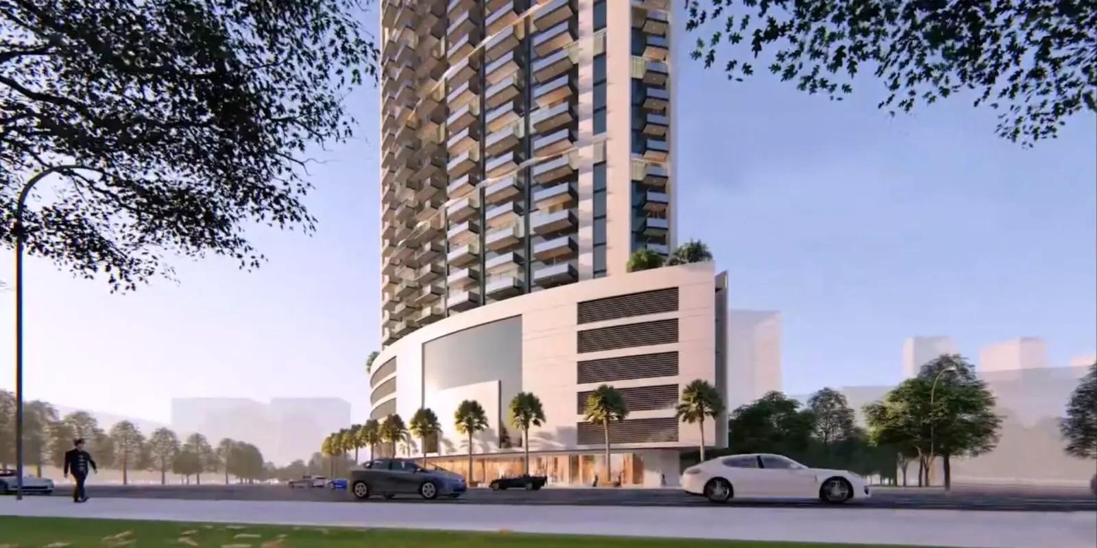 Nobles Tower shared pool deck, Business Bay
