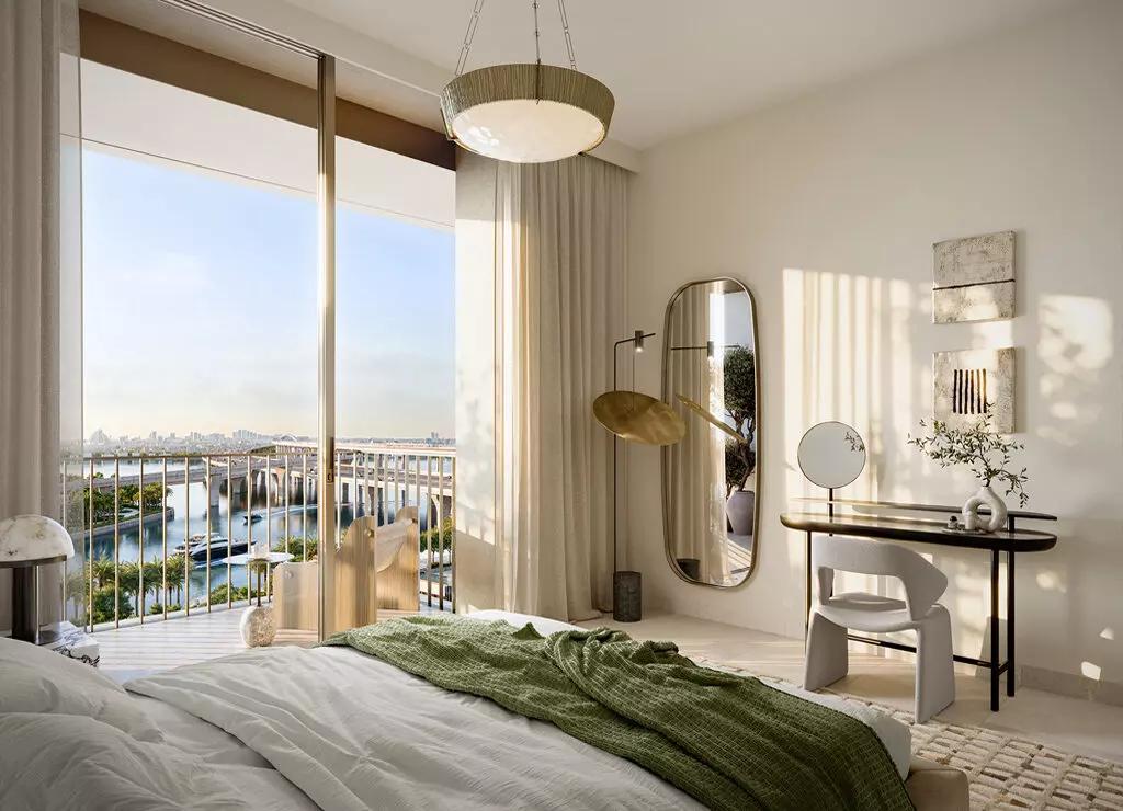 Address Residences at Dubai Creek Harbour amenity deck view, Dubai Creek Harbour
