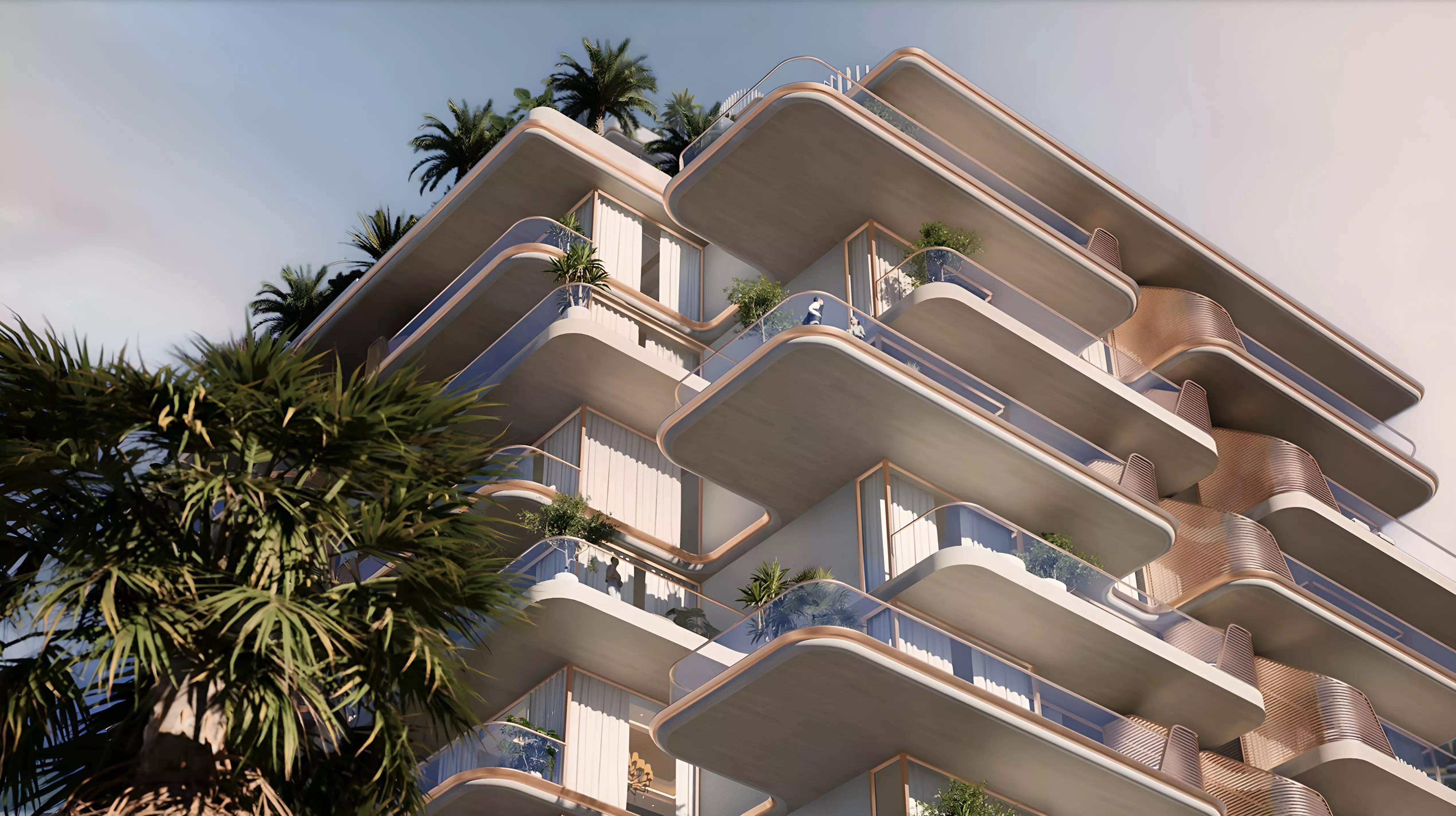 Sunset Bay Phase 2 exterior view, Dubai Islands