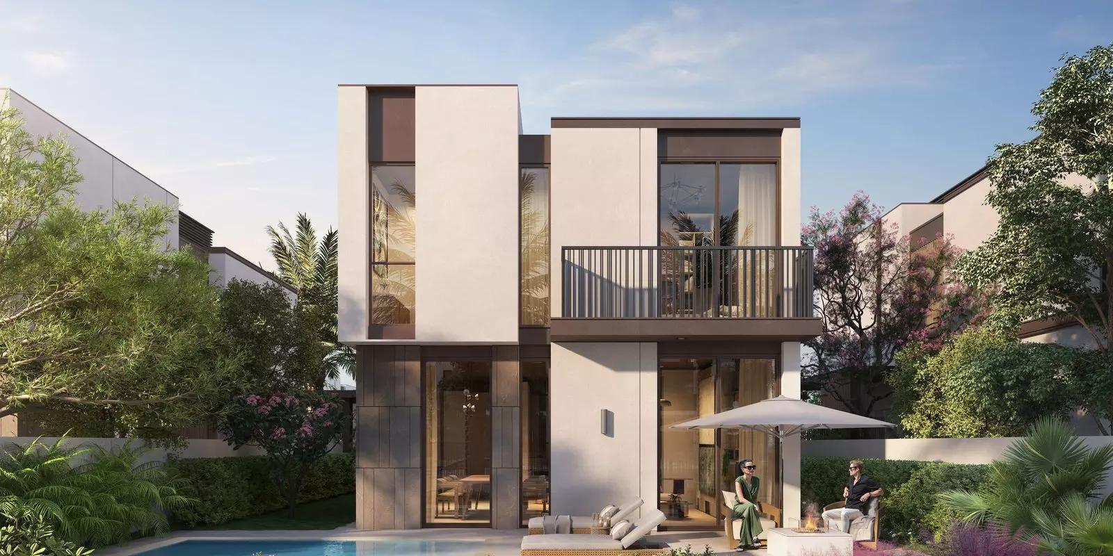 Haven By Aldar shared pool area for residents, Dubai