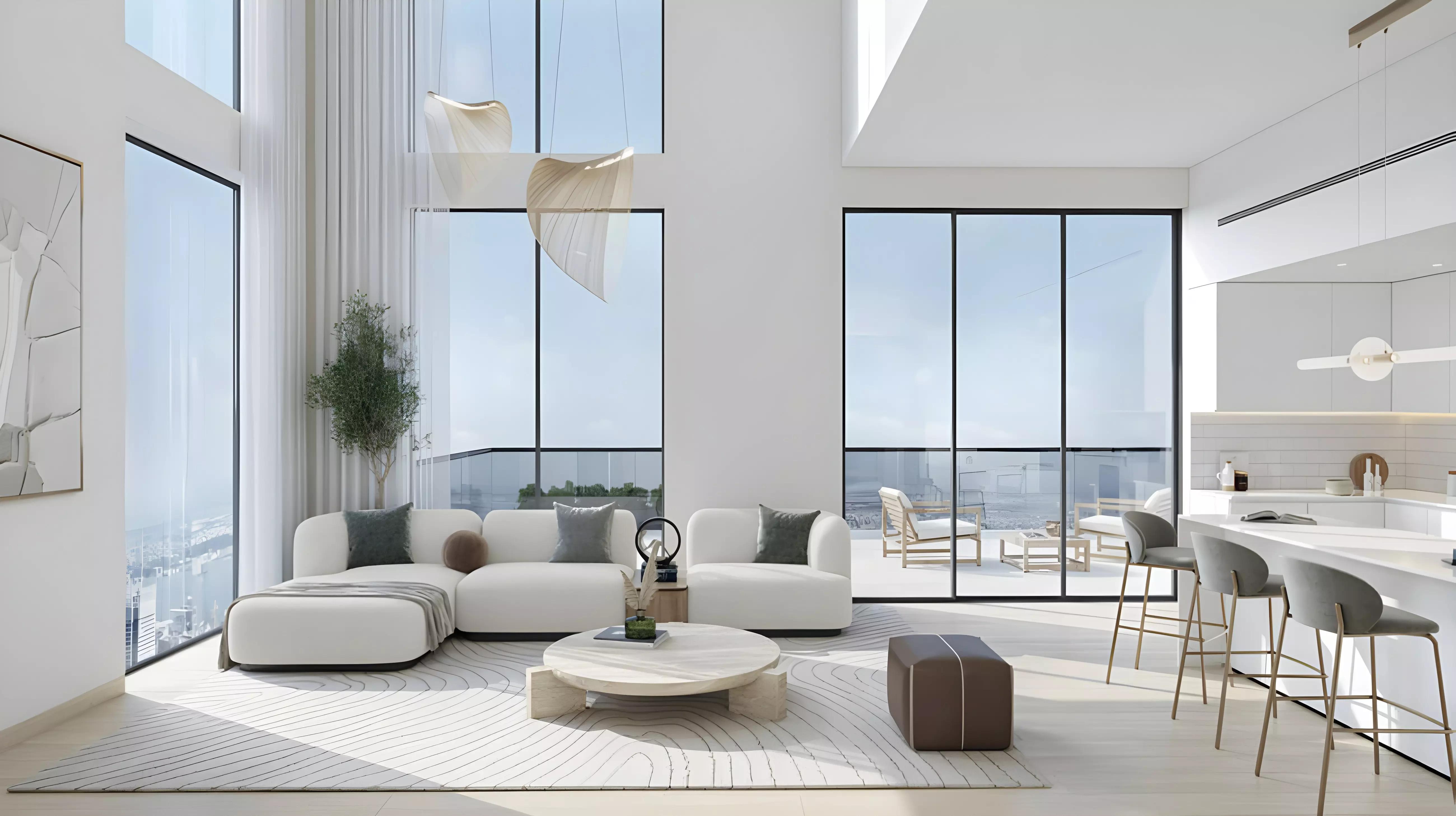 Ghaff Land Residence duplex unit interior view