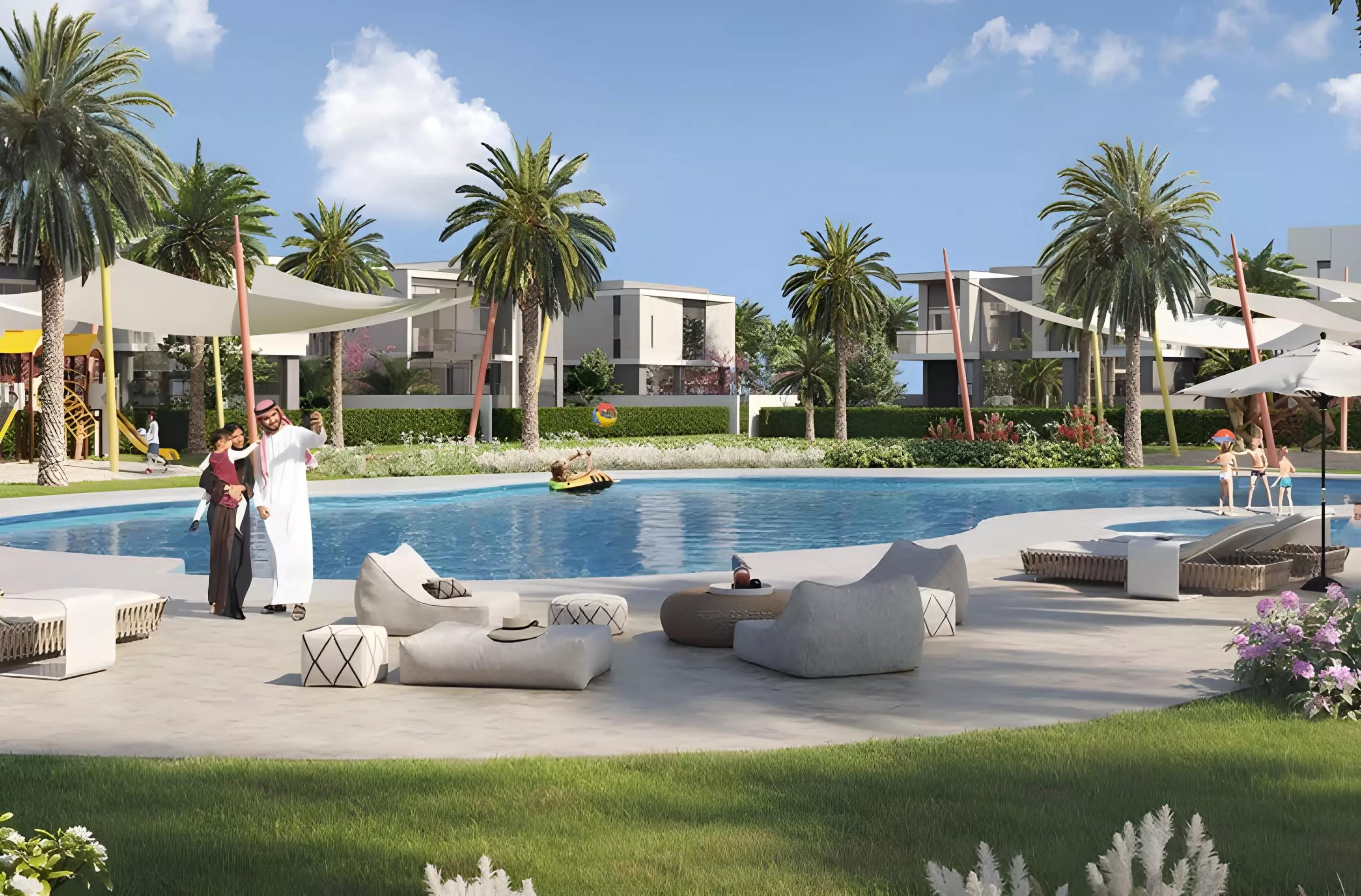 Murooj Al Furjan West community view, Al Furjan, Dubai
