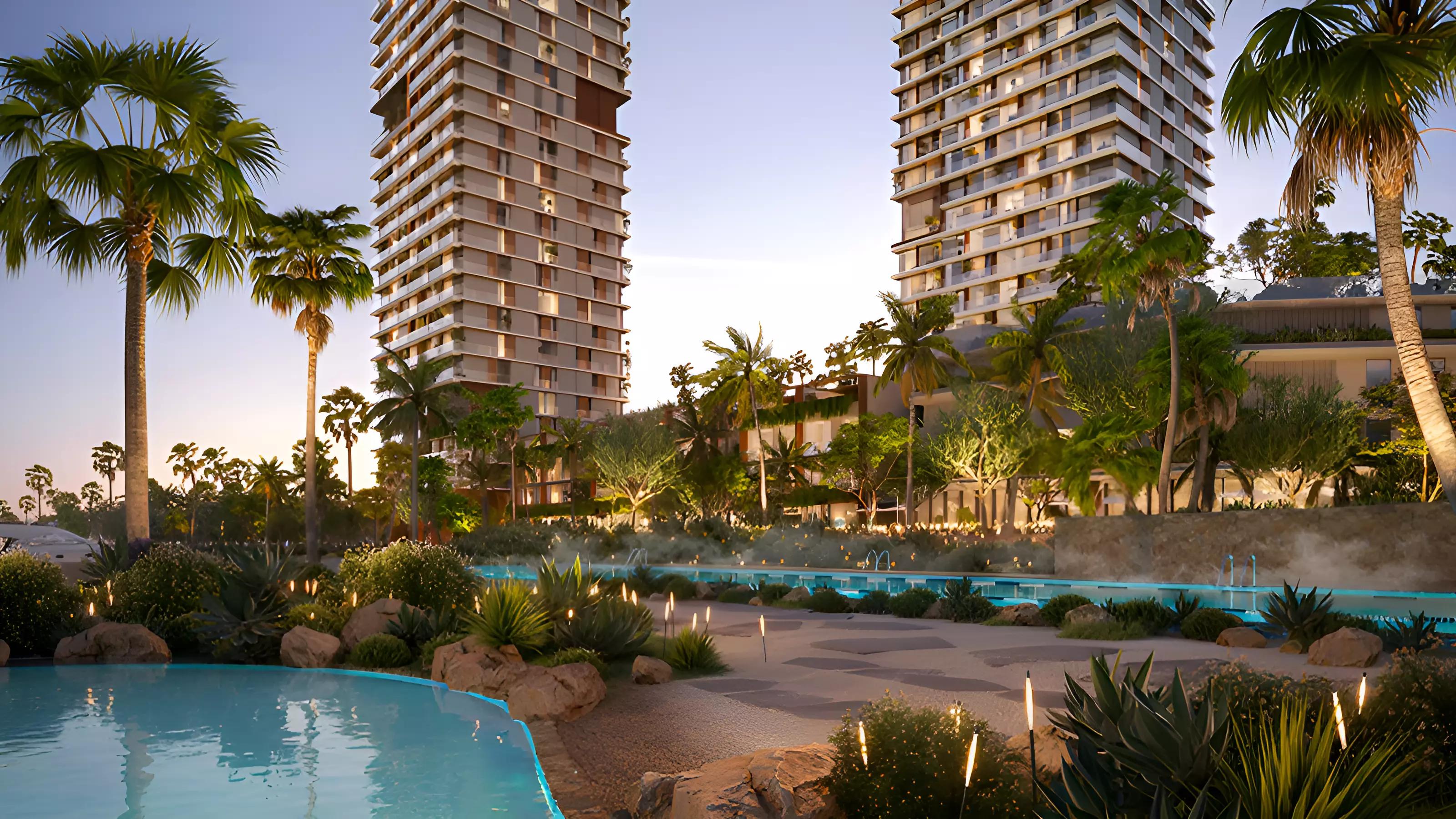 Orise by Beyond apartment interior finish, Dubai Maritime City