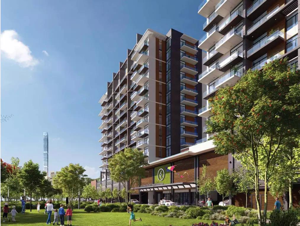 Wilton Park Residences Phase 2 swimming pool and pool deck, MBR City, Dubai