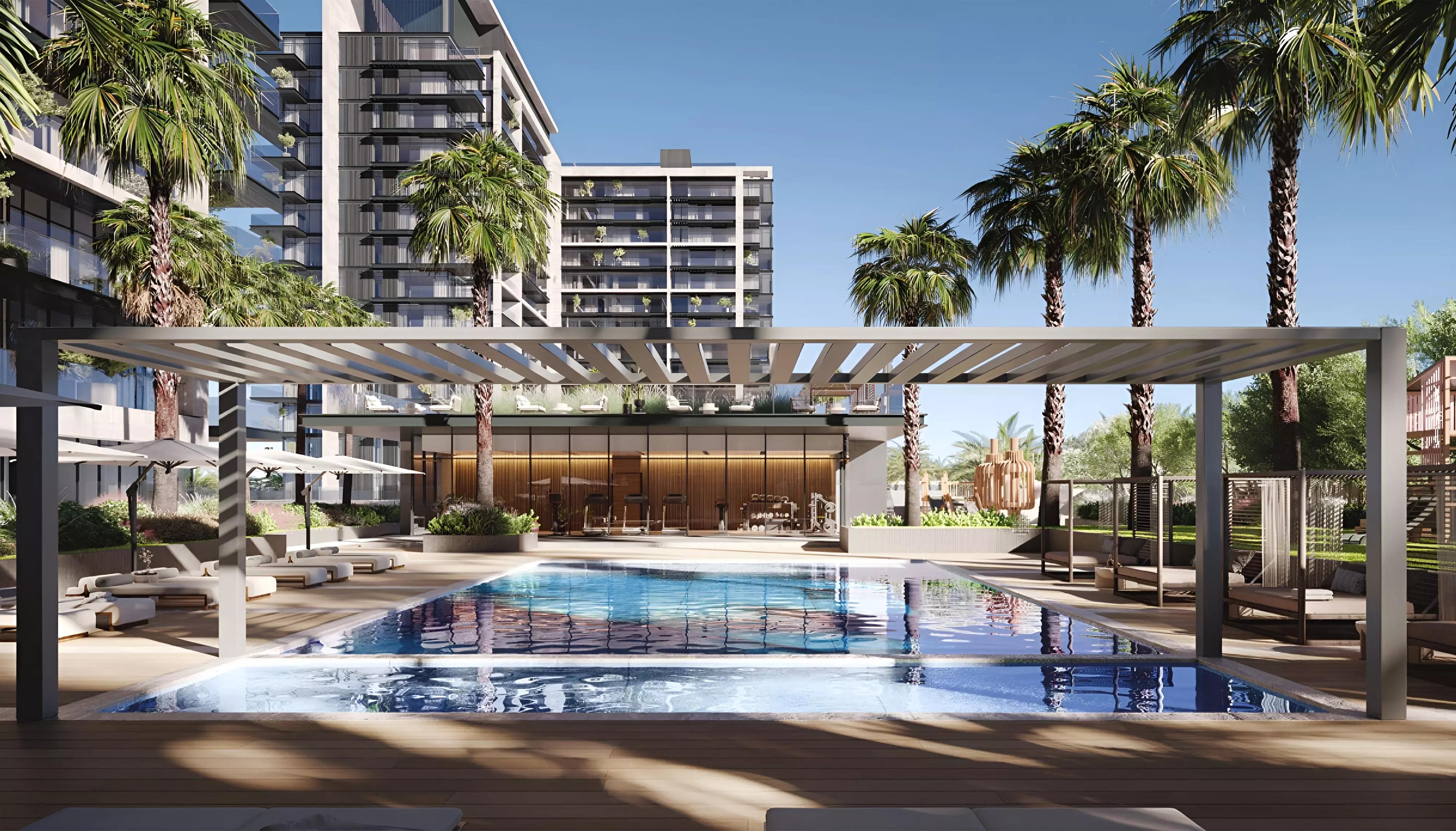 399 Hills Park A building view with landscaped surroundings, Dubai Hills Estate