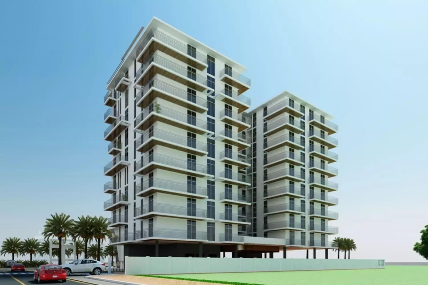 Bliss Homes children's play area, Dubai Land Residence Complex