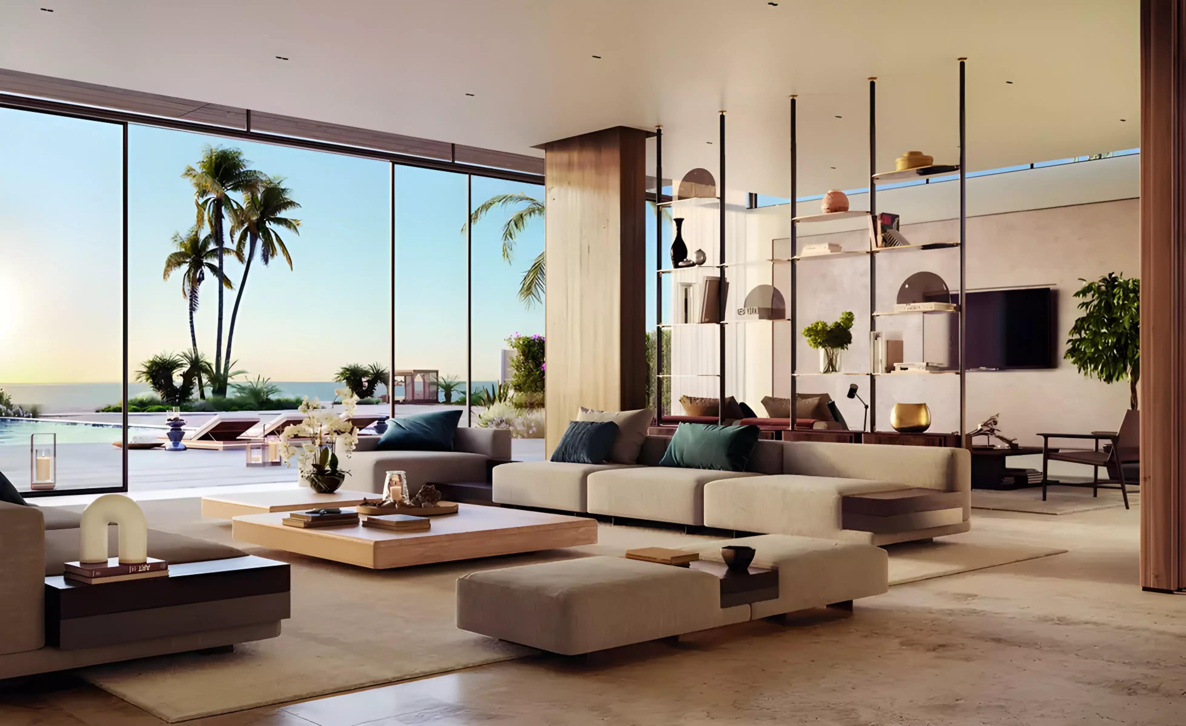 Beach Residences Dubai Islands amenity deck and pool area, Dubai Islands, Dubai