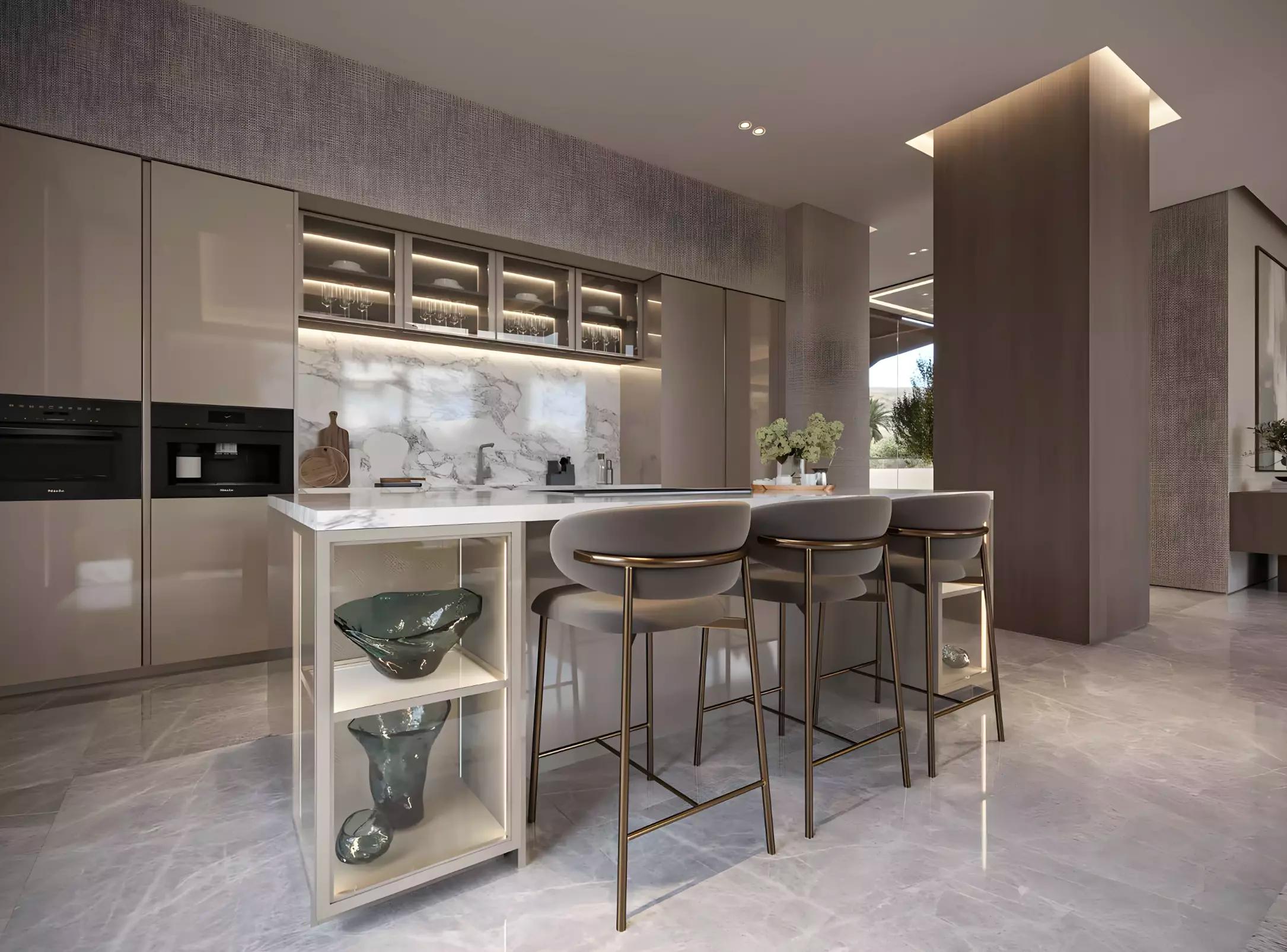 Nineteen Riviera Lagoon community view, MBR City, Dubai