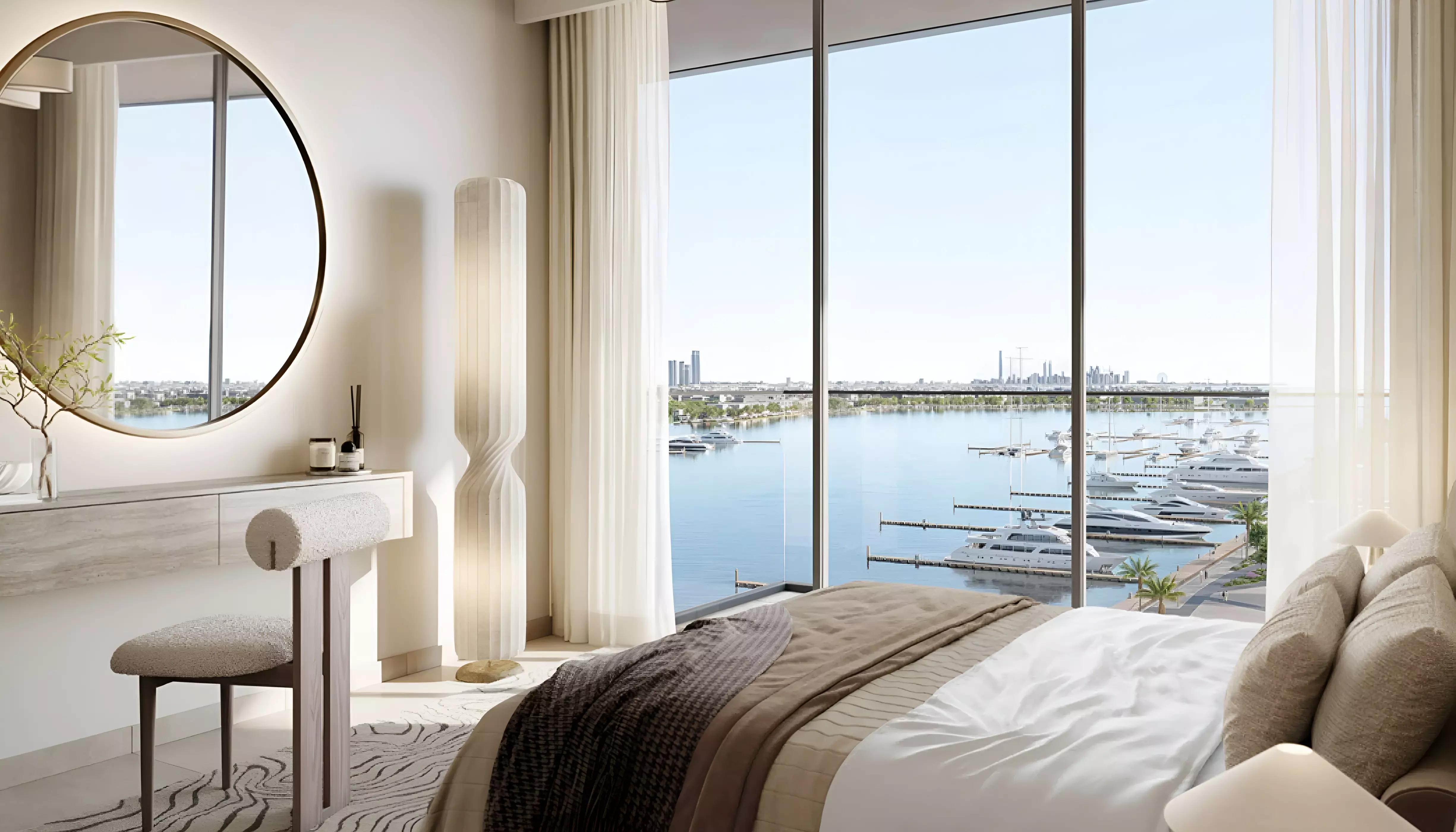 Aurea apartment interior finish, Emaar Mina Rashid, Dubai