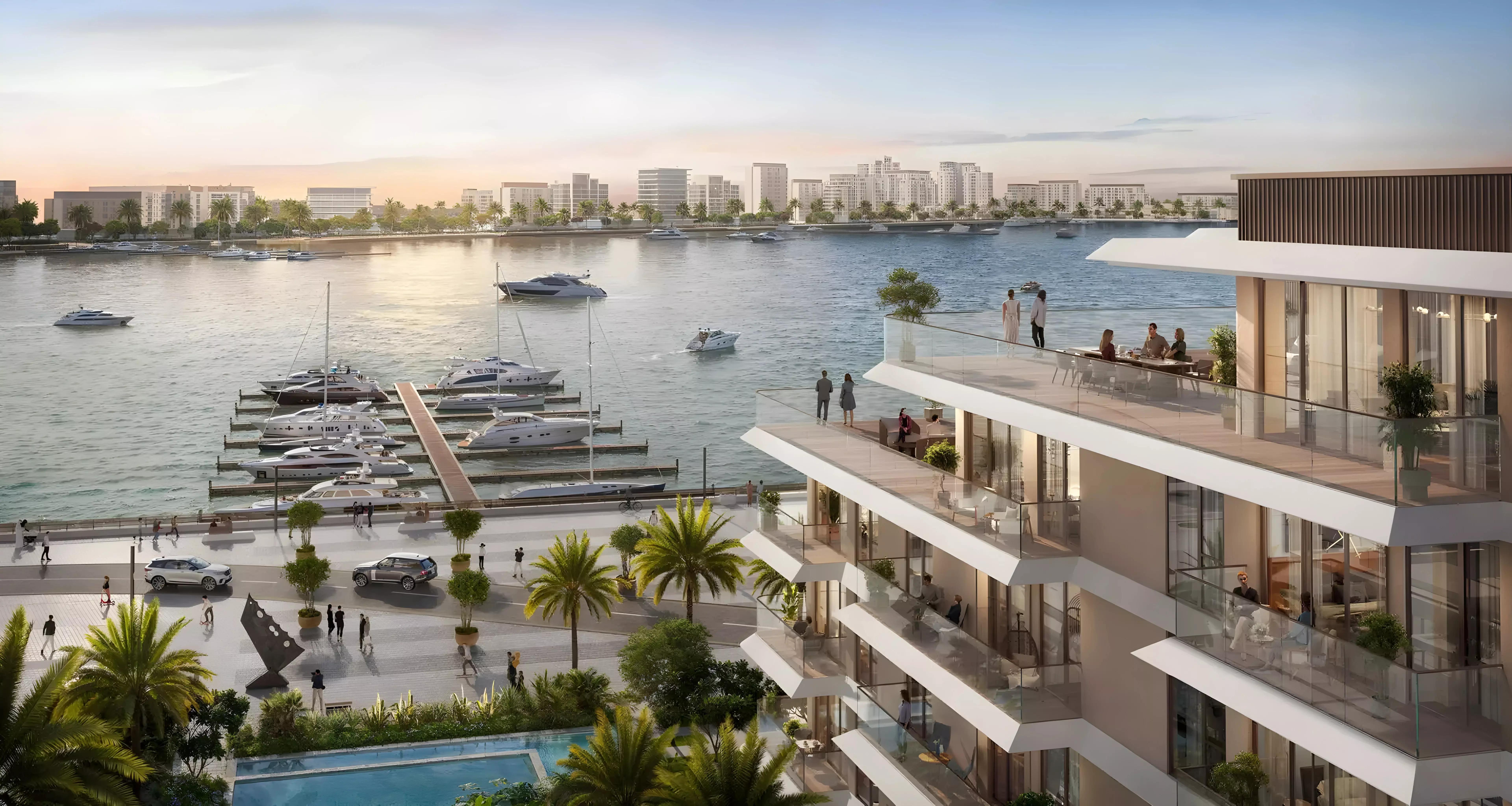 Ocean Views landscaped gardens and grounds, Mina Rashid