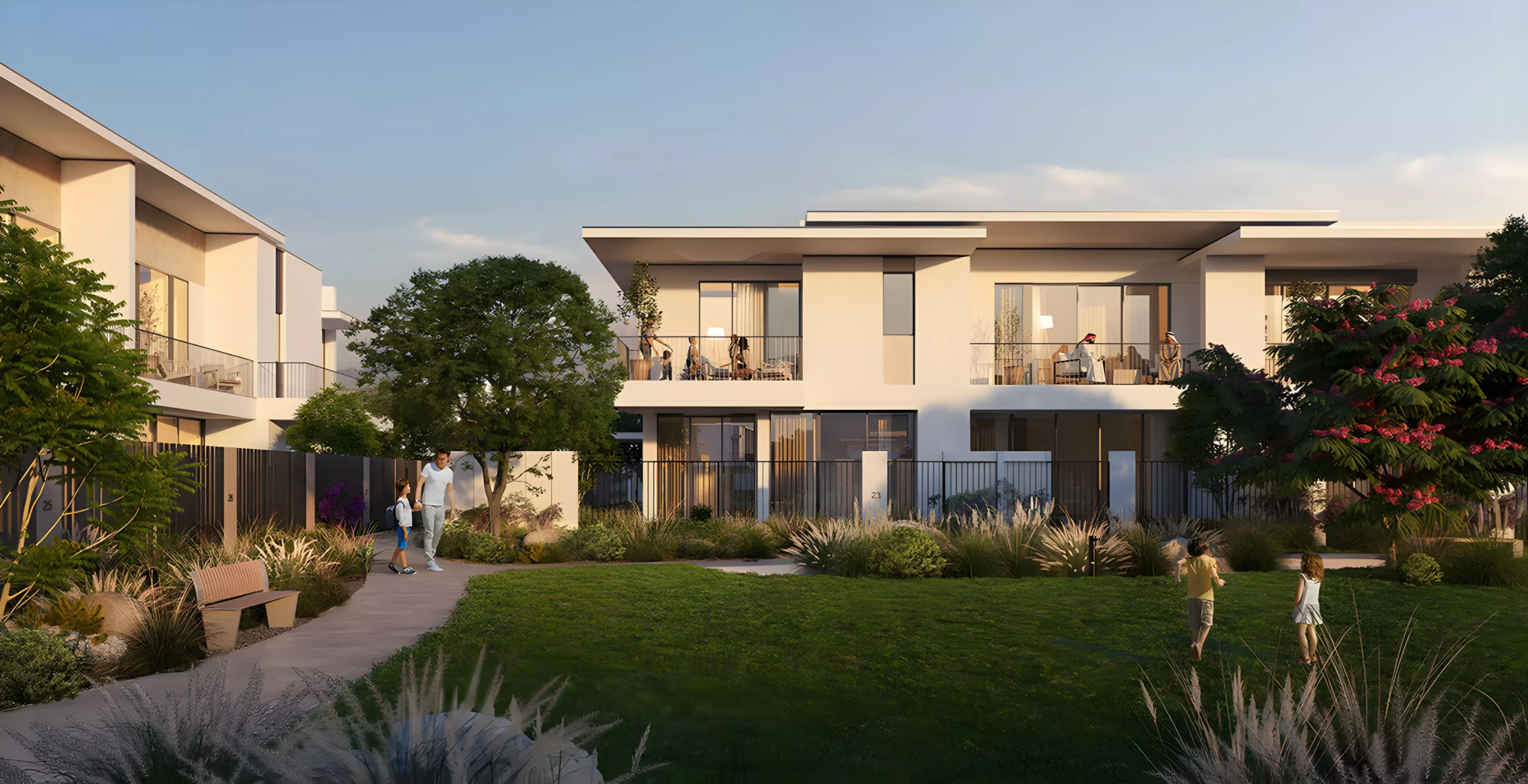 Lillia at The Valley interior living space, Dubai