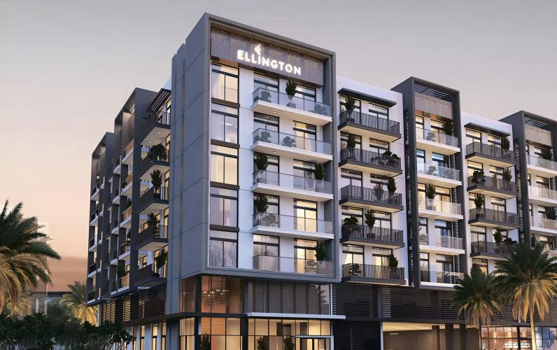 Hamilton House exterior facade, JVC District 14, Dubai