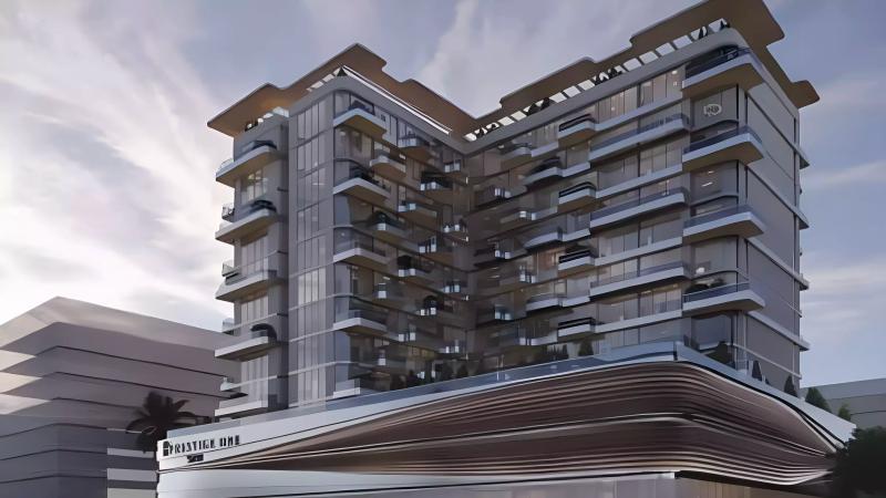Seaside by Prestige One exterior building view, Dubai Islands, Dubai