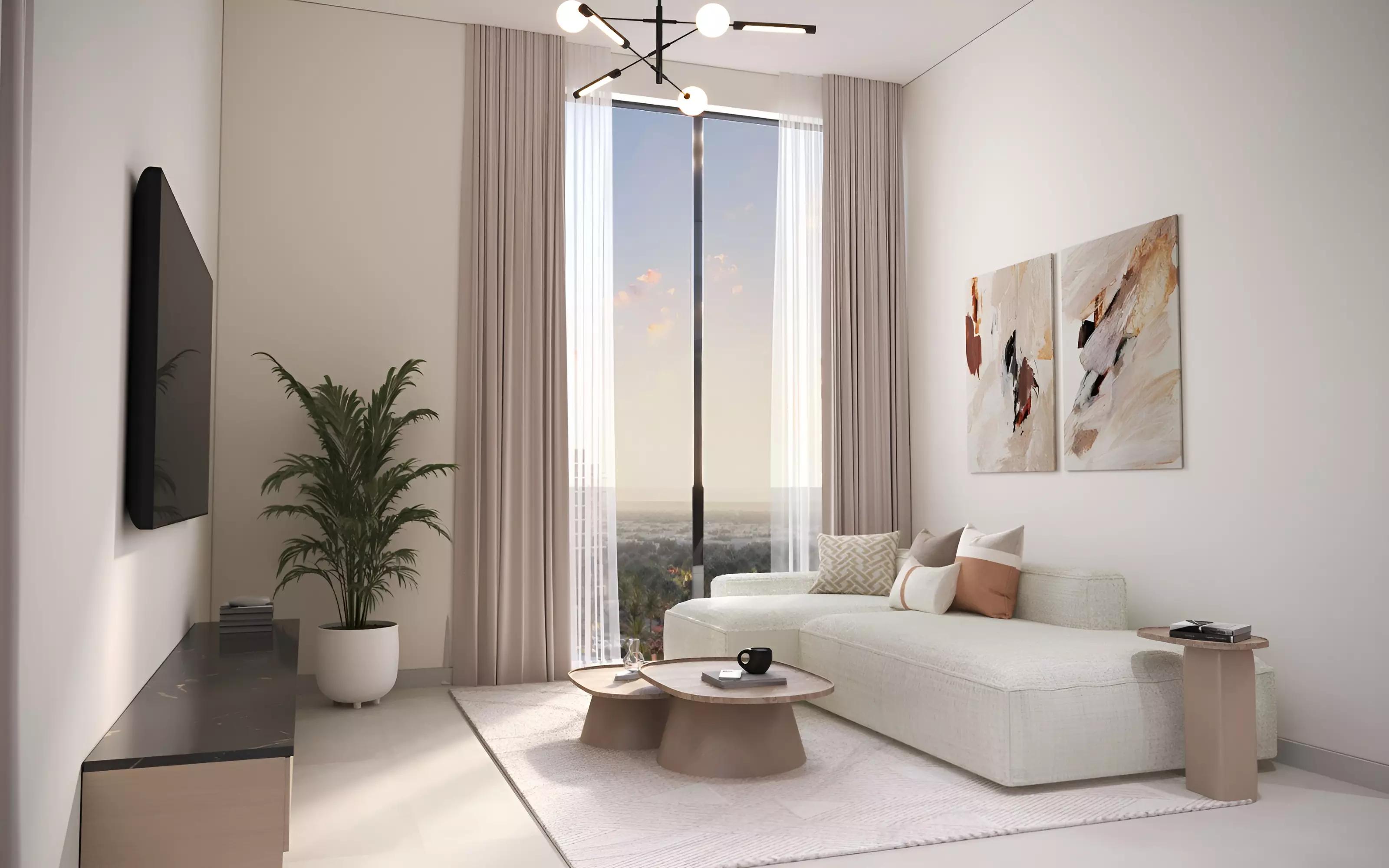 Tavora Residences gymnasium interior, Al Warsan, Dubai